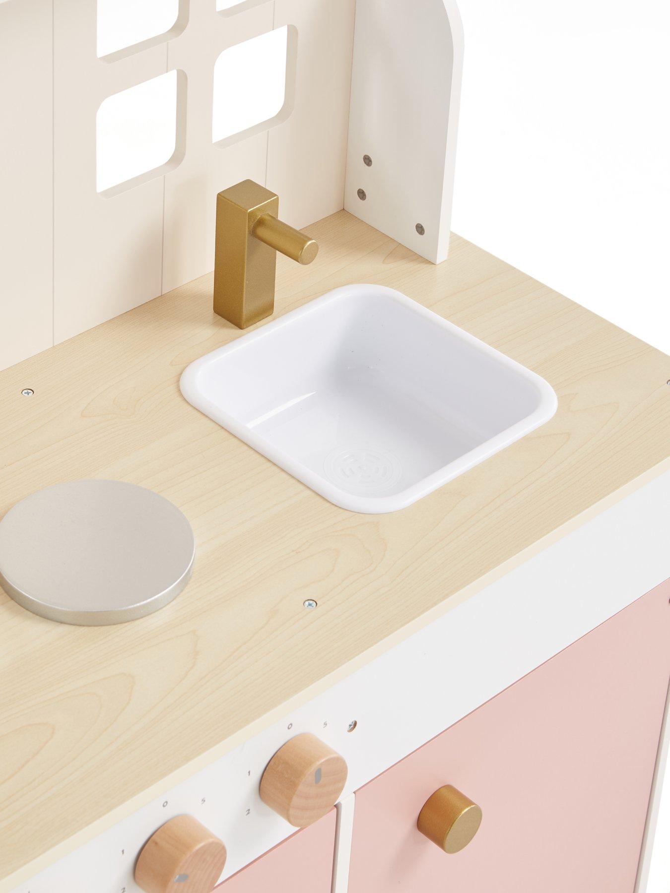 Image 5 of 7 of Acorn Floorstanding Wooden Kitchen Playset -&nbsp;Blush