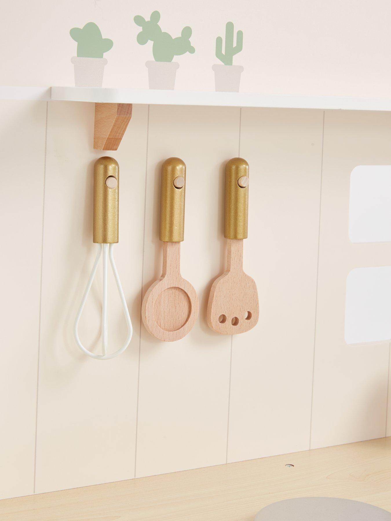 Image 6 of 7 of Acorn Floorstanding Wooden Kitchen Playset -&nbsp;Blush