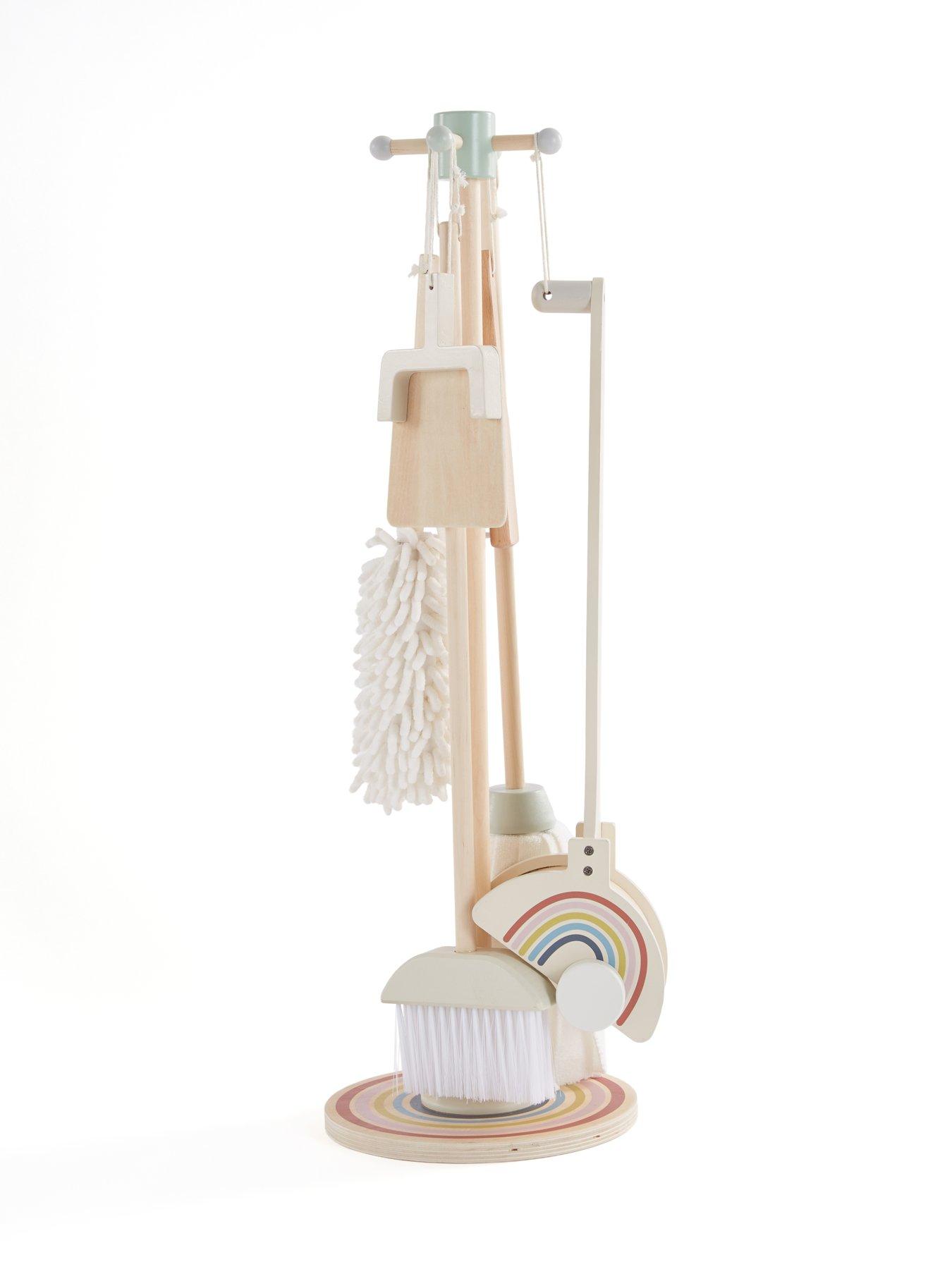 Image 2 of 6 of Acorn Wooden Cleaning Set for Kids