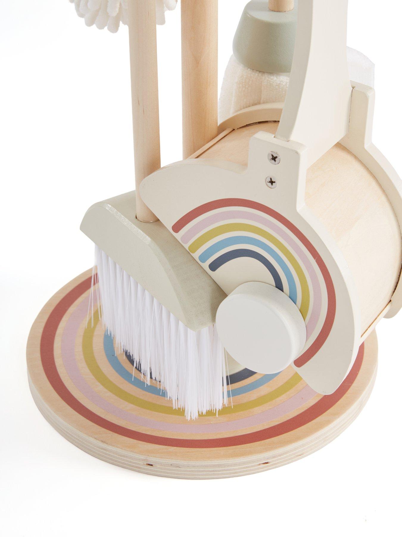 Image 5 of 6 of Acorn Wooden Cleaning Set for Kids