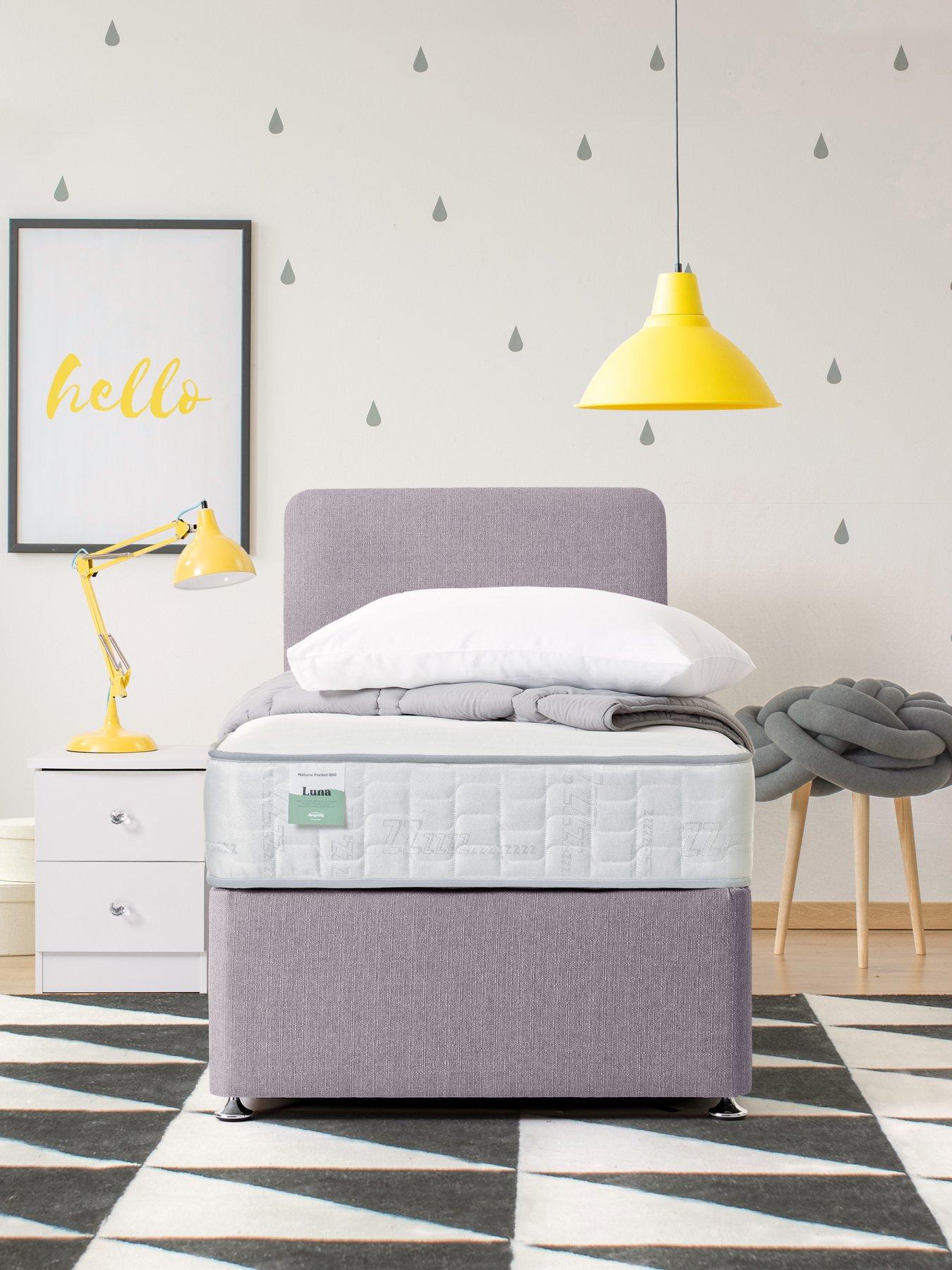 Image 6 of 7 of Airsprung Luna 800 Pocket&nbsp;Divan with Storage Options - Headboard Included