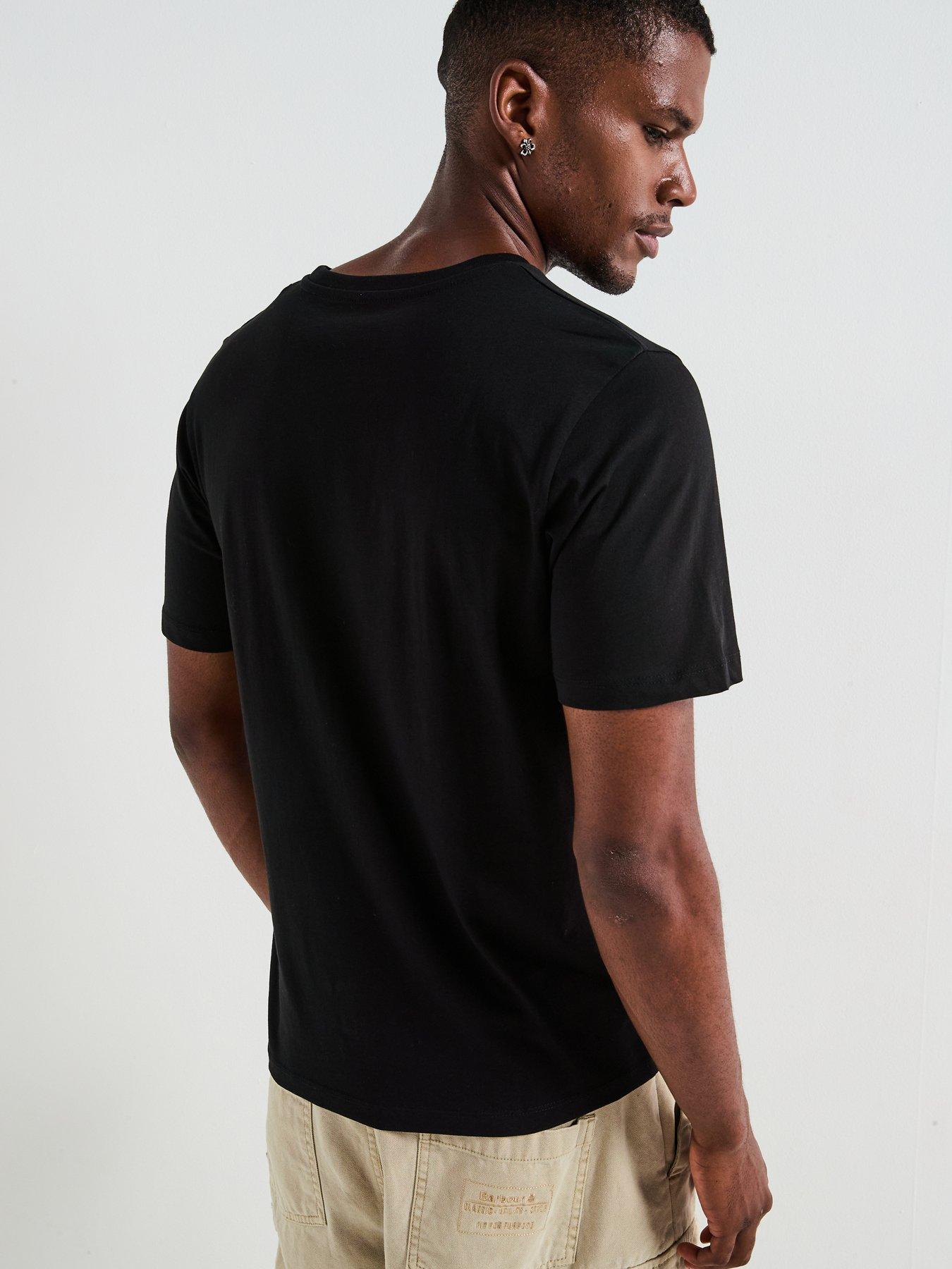 Image 2 of 6 of Jack & Jones Hayato T-Shirt - Black