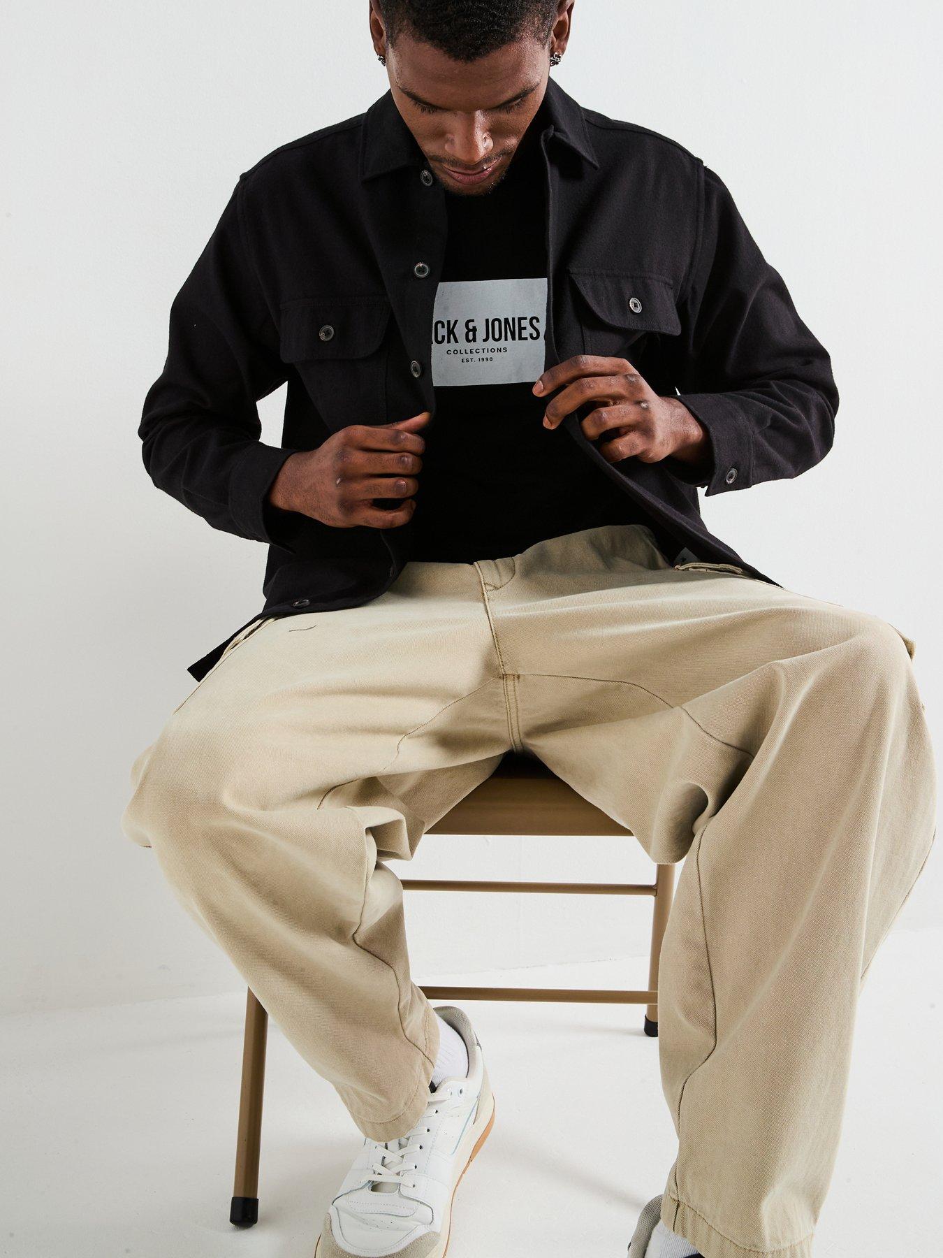 Image 5 of 6 of Jack & Jones Hayato T-Shirt - Black