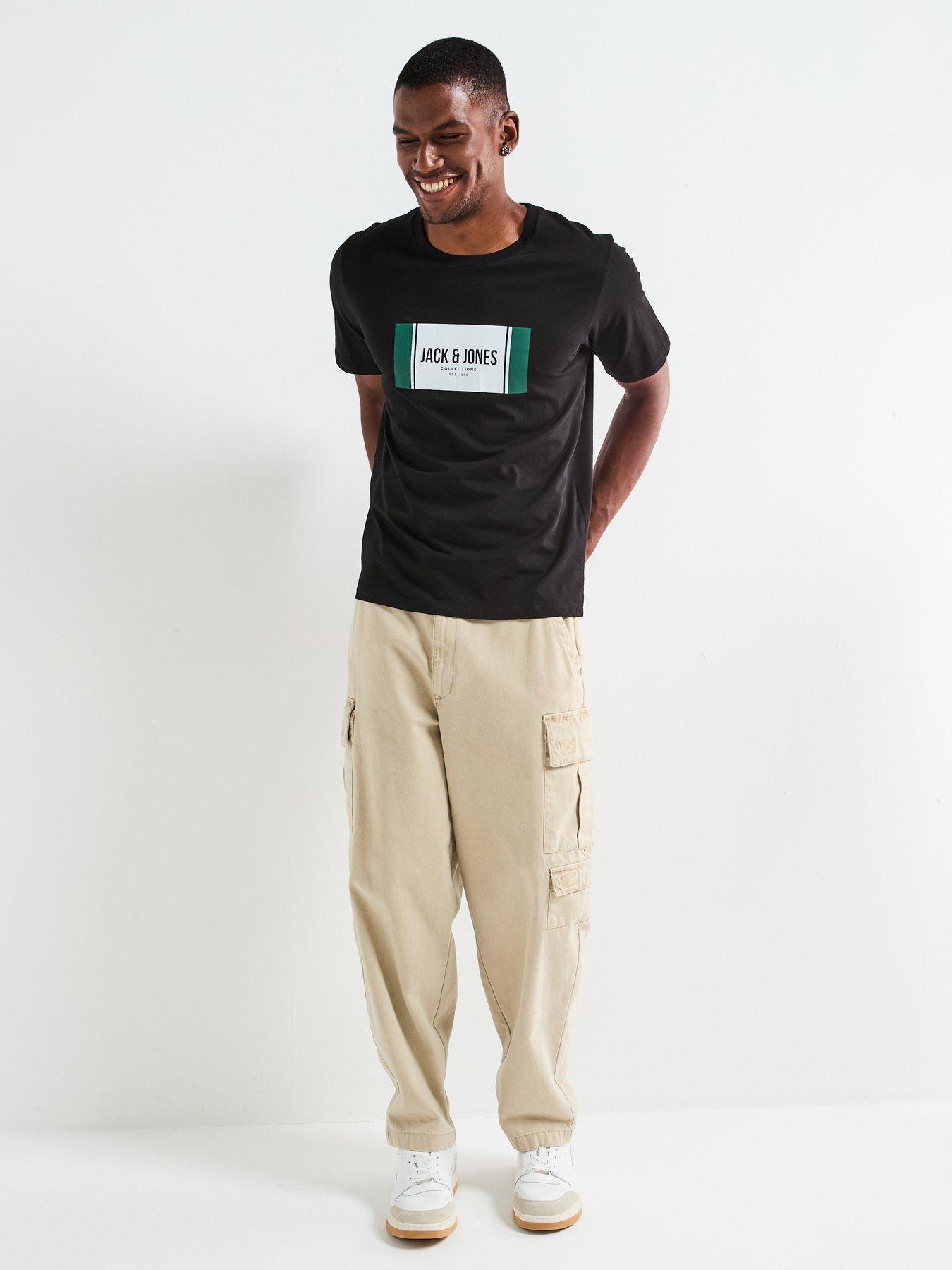 Image 6 of 6 of Jack & Jones Hayato T-Shirt - Black