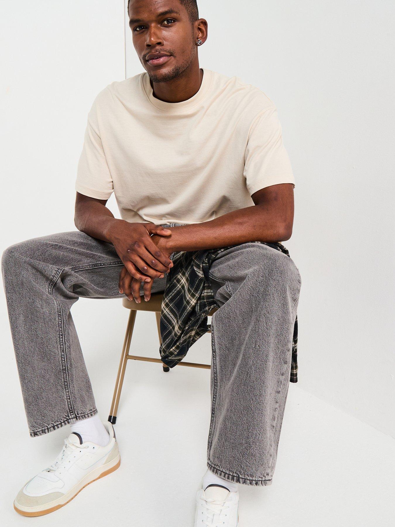 Jack & Jones Chris Relaxed Fit Jeans - Grey