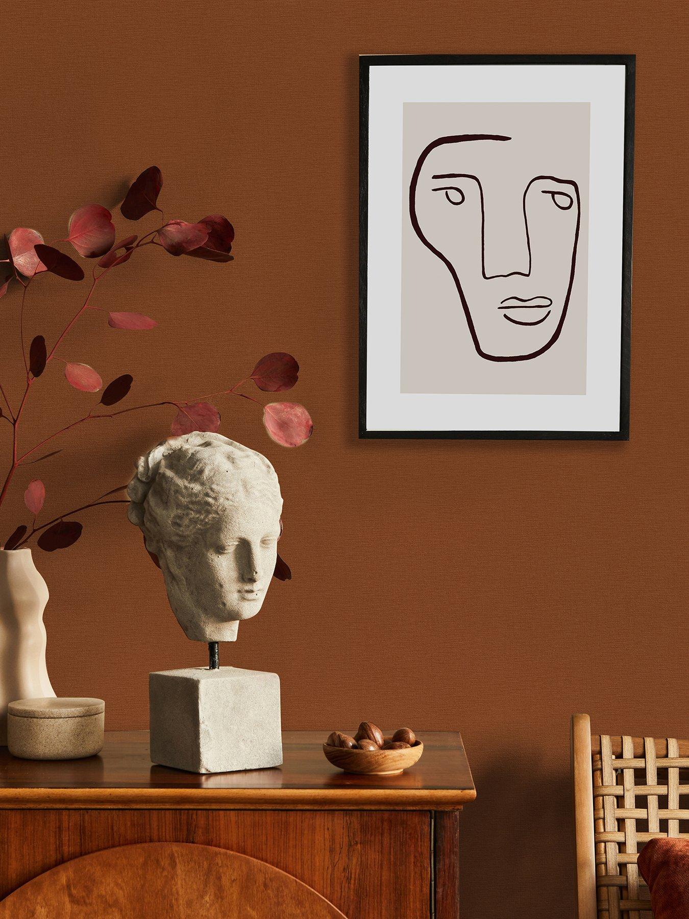 Superfresco Easy Amour Terra Wallpaper - Terracotta
