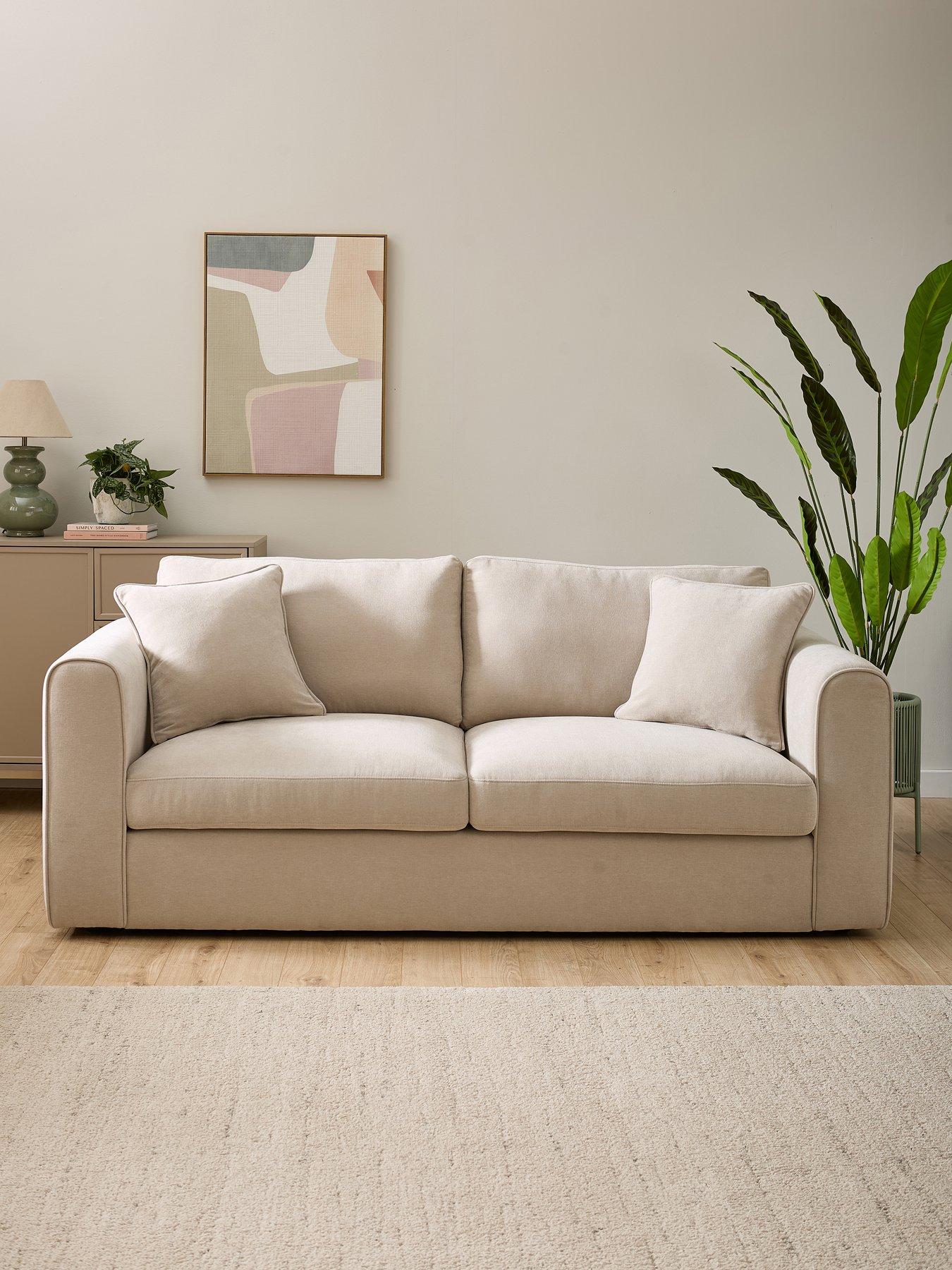 The Very Collection Nylah 3 Seater Fabric Sofa - FSC® Certified