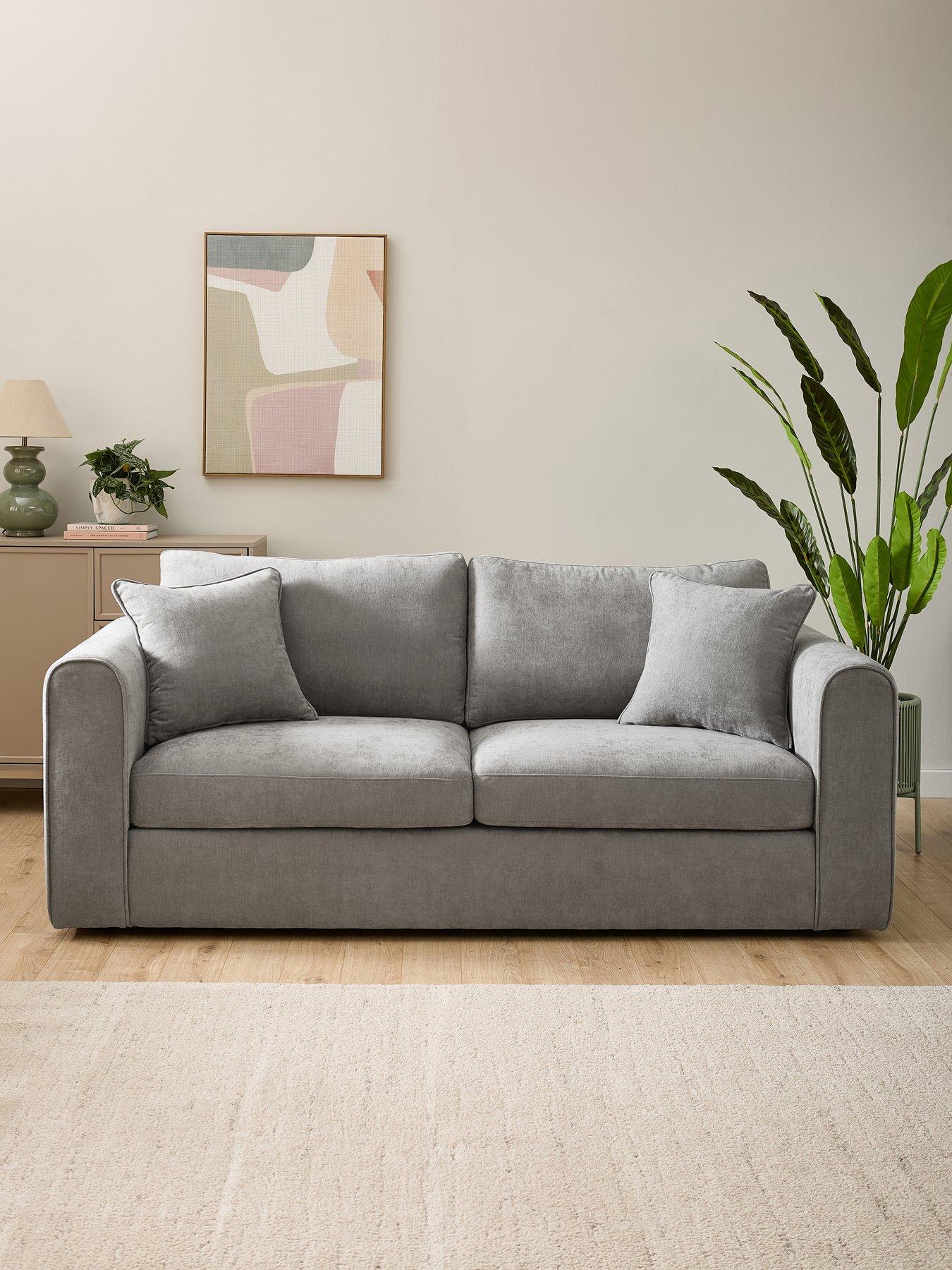 Image 1 of 7 of The Very Collection Nylah 3 Seater Fabric Sofa - FSC&reg; Certified