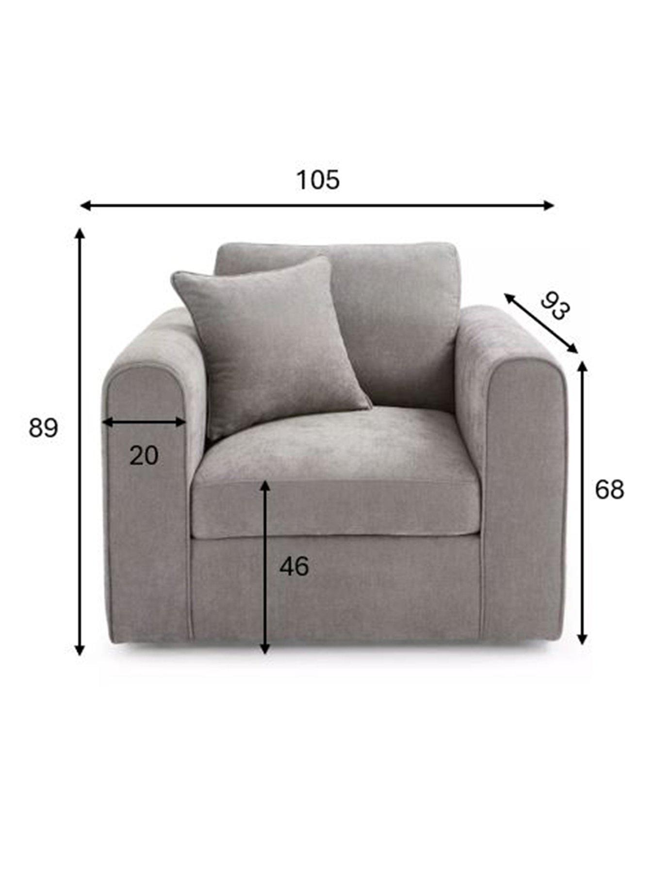Image 7 of 7 of The Very Collection Nylah Fabric Armchair - FSC&reg; Certified