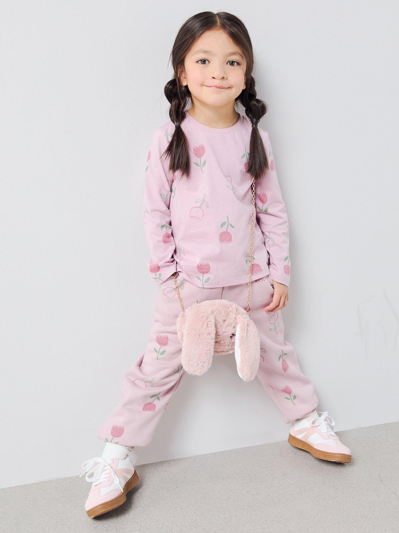 The Very Collection Girls Tulip Joggers - Print