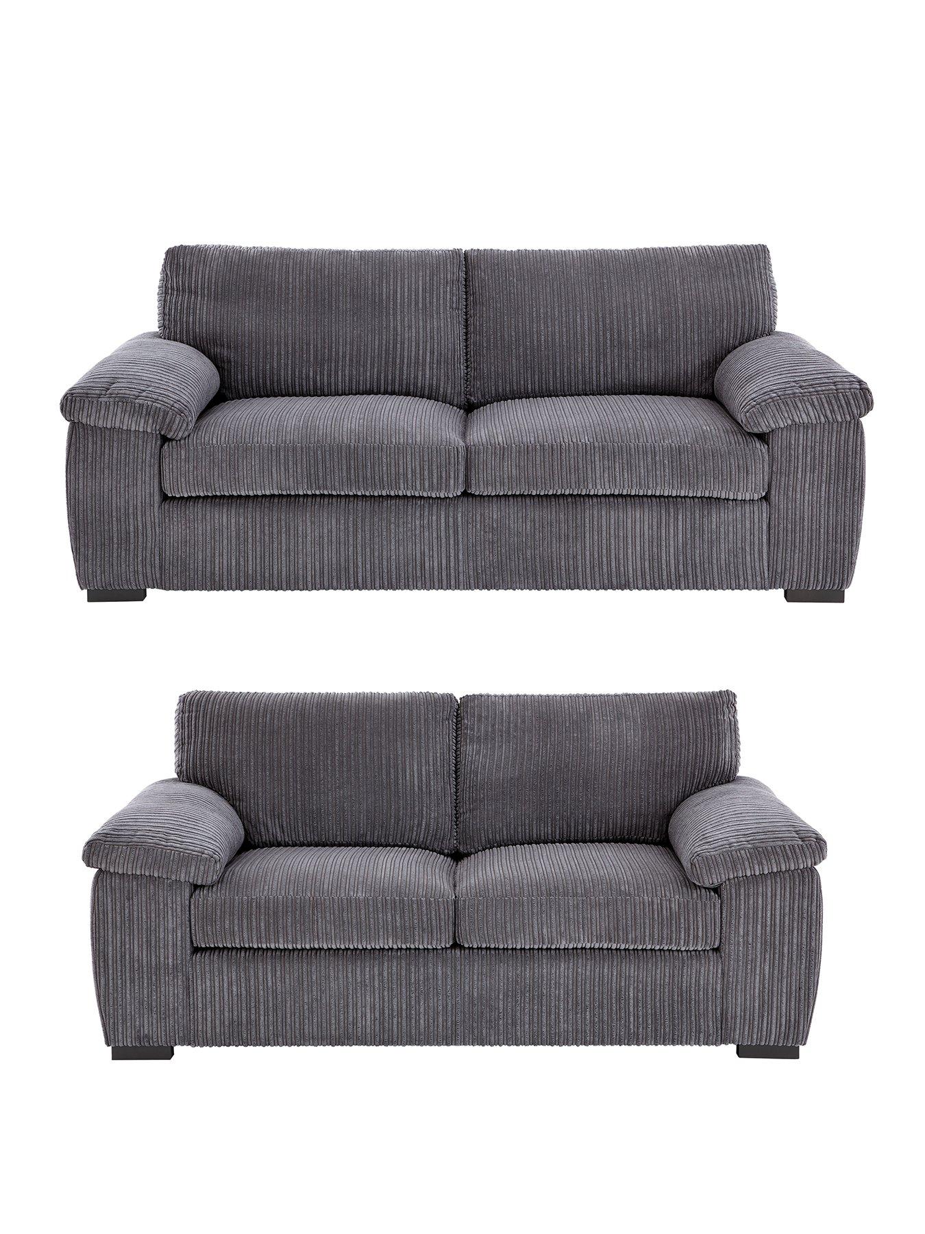 Image 2 of 7 of Very Home Amalfi Standard 3 + 2 Seater Fabric&nbsp;Sofa Set (Buy &amp; SAVE!)&nbsp;- FSC&reg; Certified