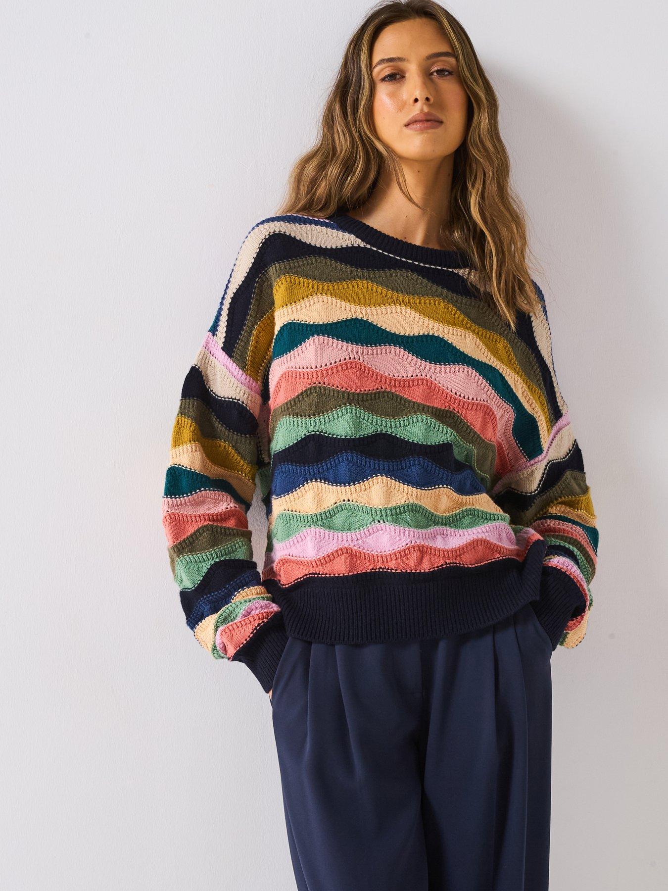 PS PAUL SMITH Swirl Wavy Jumper - Multi