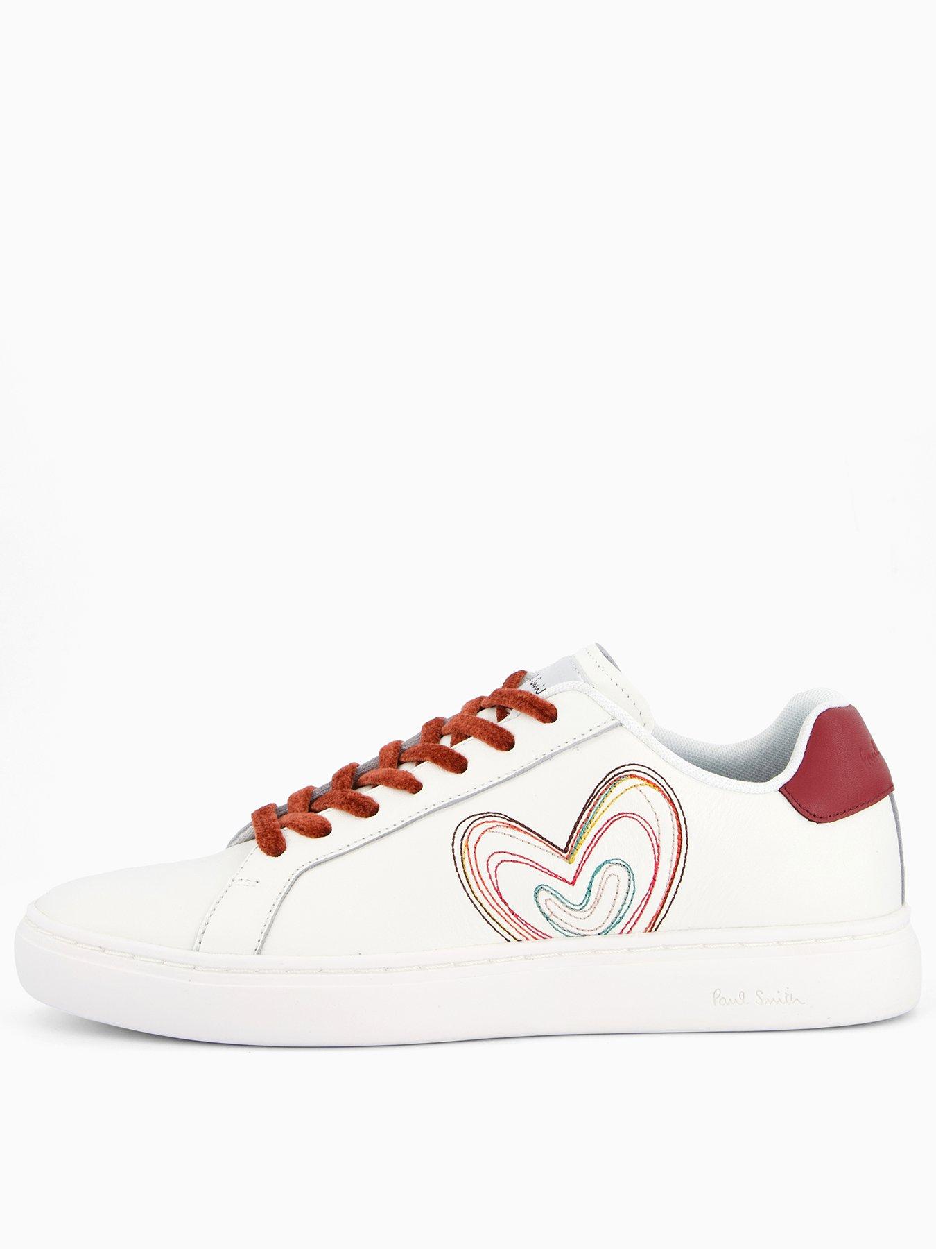 PS PAUL SMITH Womens Shoe Lapin Embroidered Heart