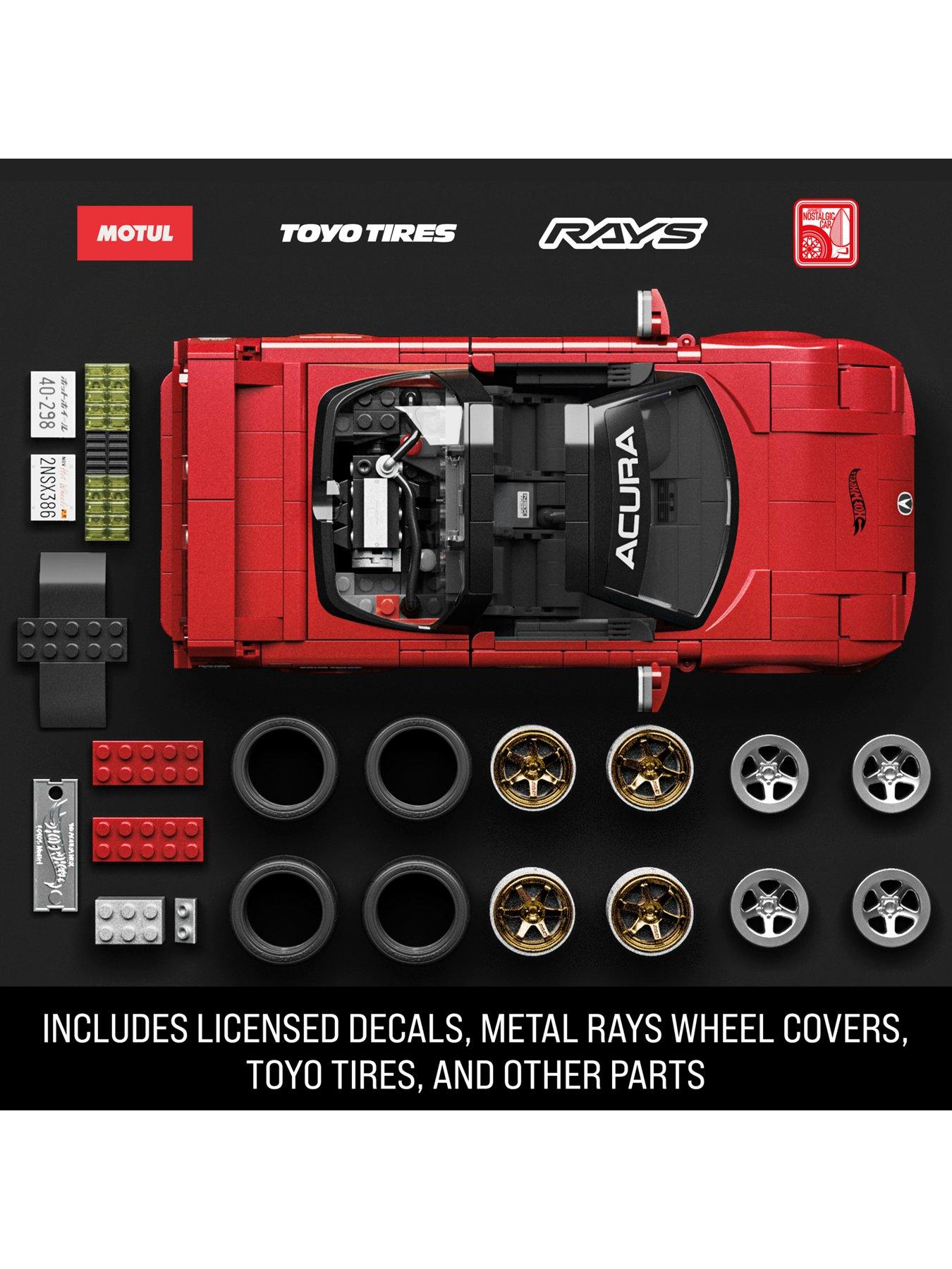 Brick Shop Hot Wheels '90 Acura NSX Building Toy | Very