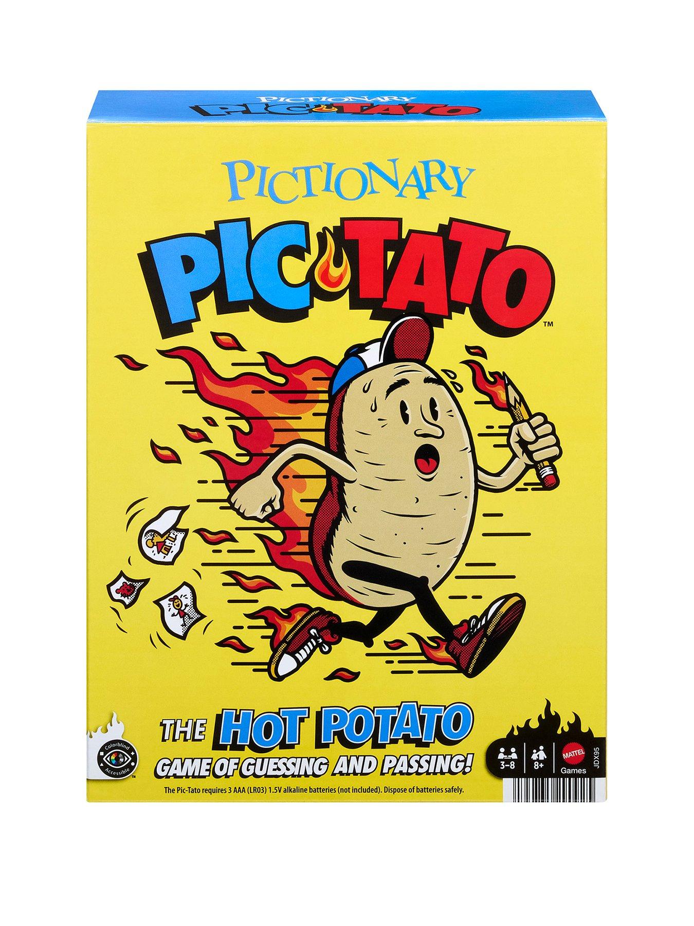 Image 1 of 6 of Pictionary Pic-Tato Hot Potato Family Game