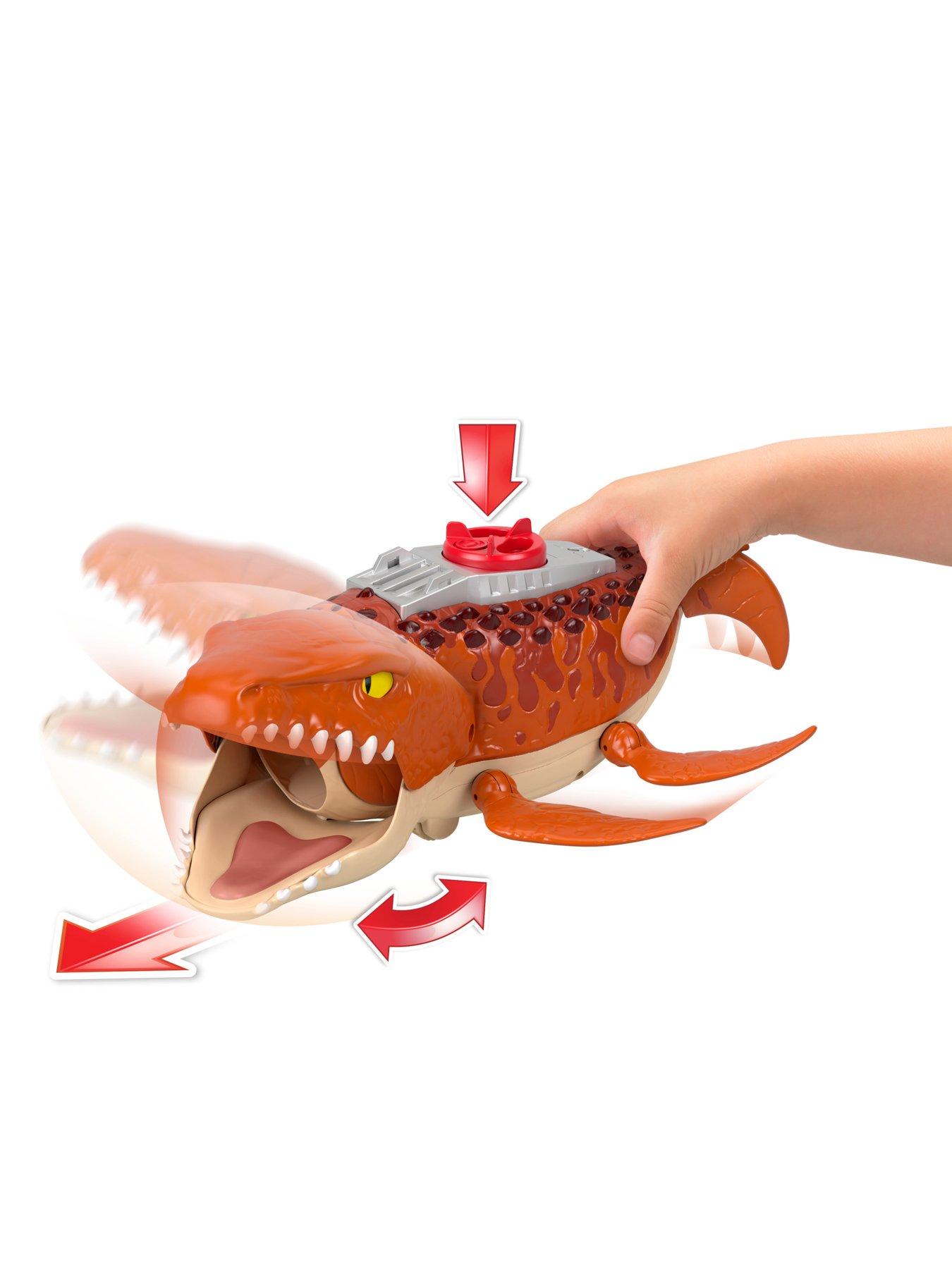 Imaginext Jurassic World Rebirth Aquachomp Chase Mosasaurus