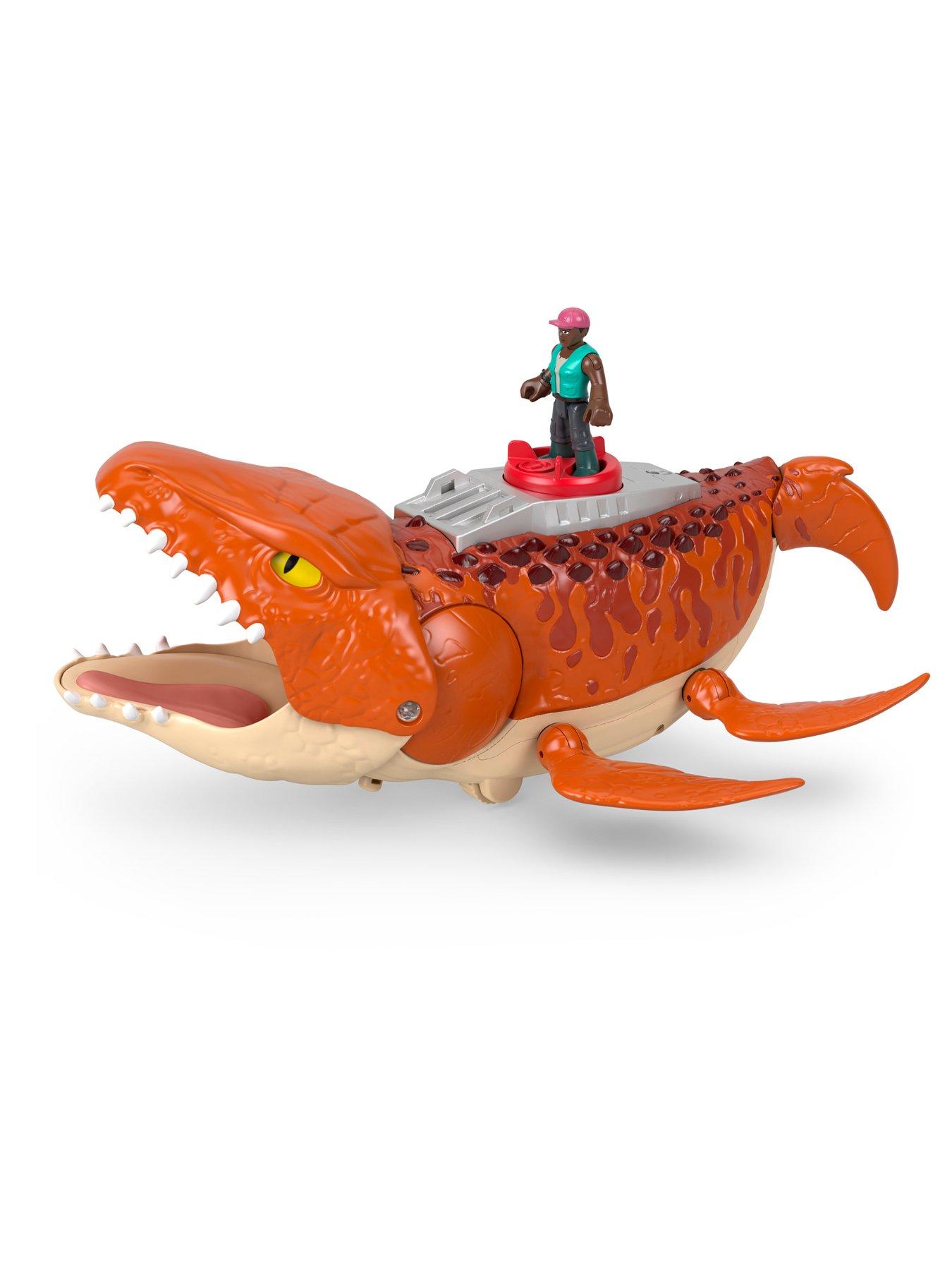 Imaginext Jurassic World Rebirth Aquachomp Chase Mosasaurus