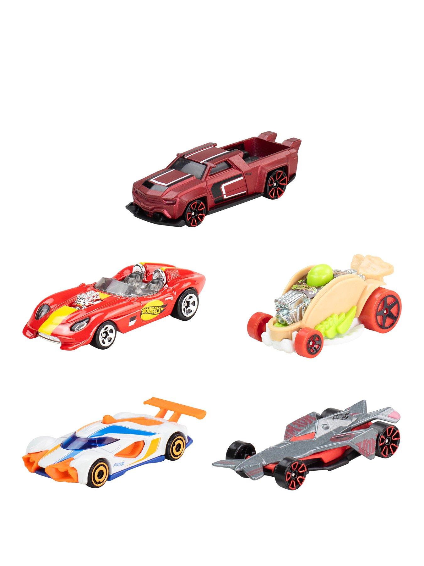 Hot Wheels Basic Car 5 Pack: Let's Race