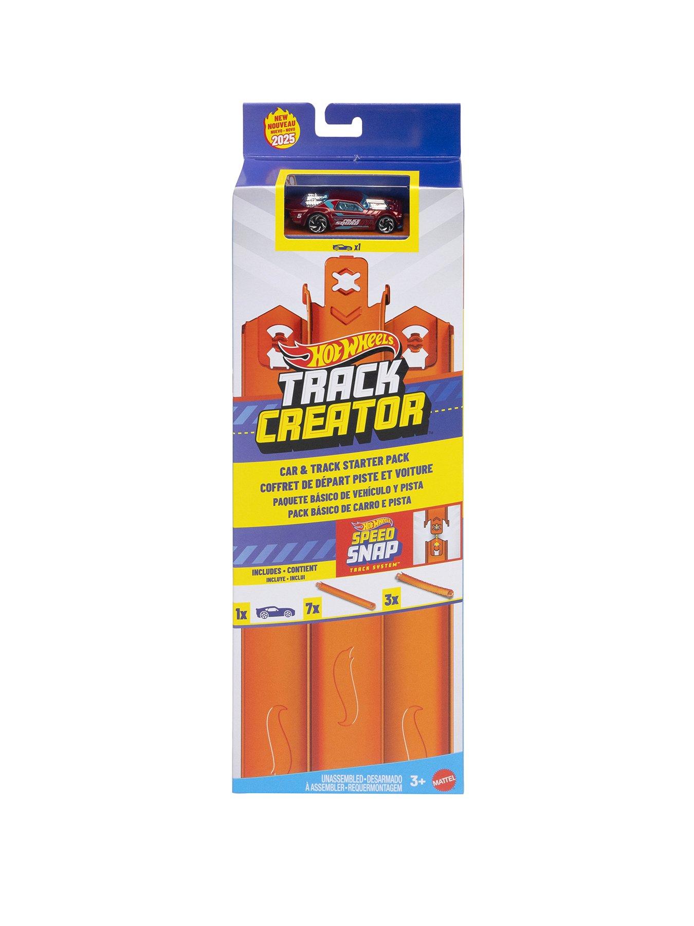 Image 1 of 7 of Hot Wheels Track Creator Track &amp; Car Starter Pack