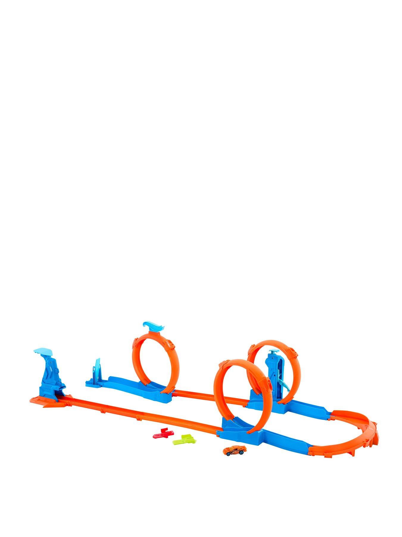 undefined Hot Wheels Track Creator Triple Loop Frenzy Kit