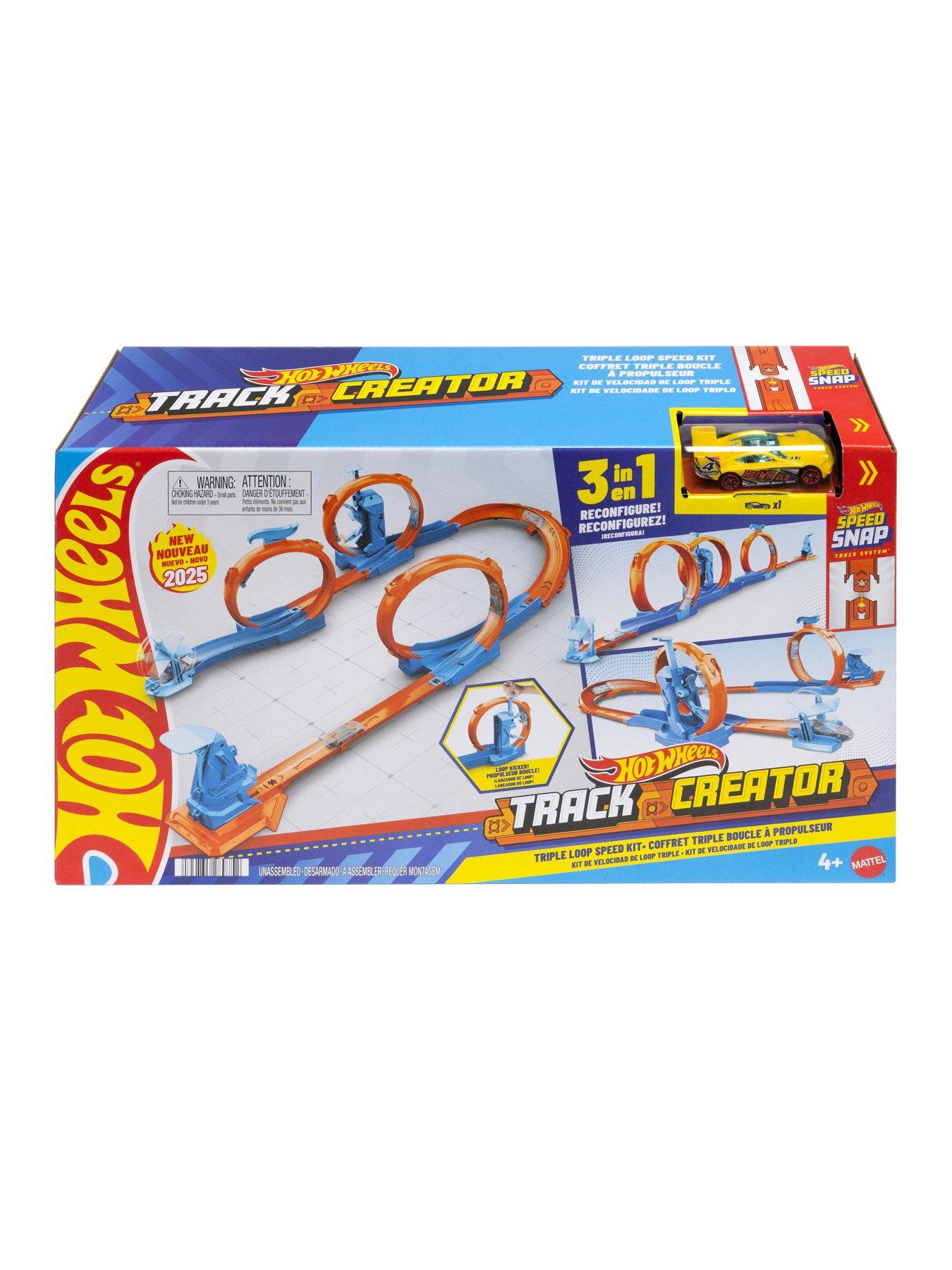 Image 6 of 6 of Hot Wheels Track Creator Triple Loop Frenzy Kit