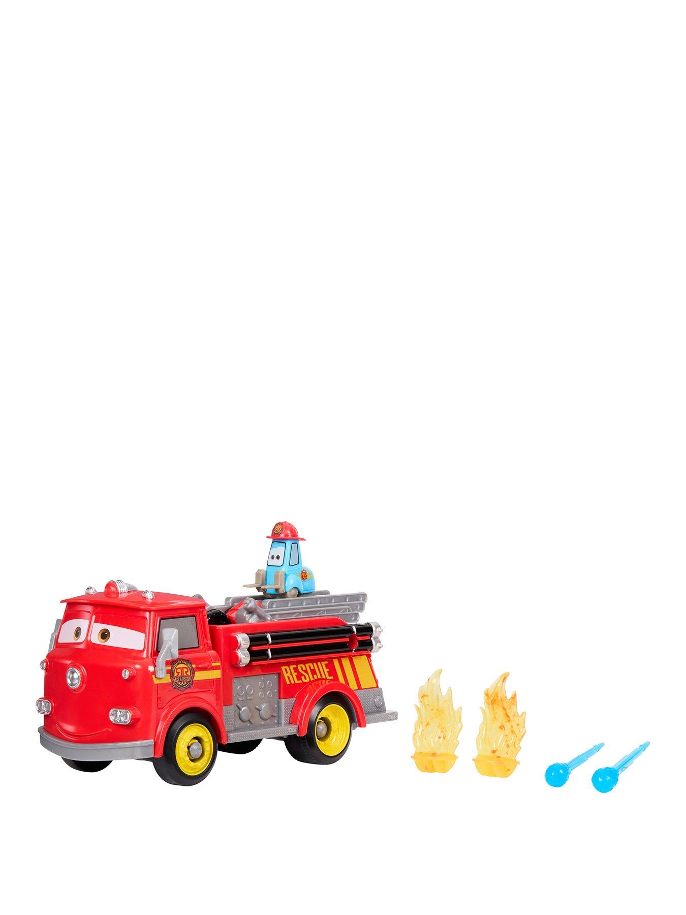 Image 1 of 6 of Disney Cars Cars Race &amp; Rescue Red