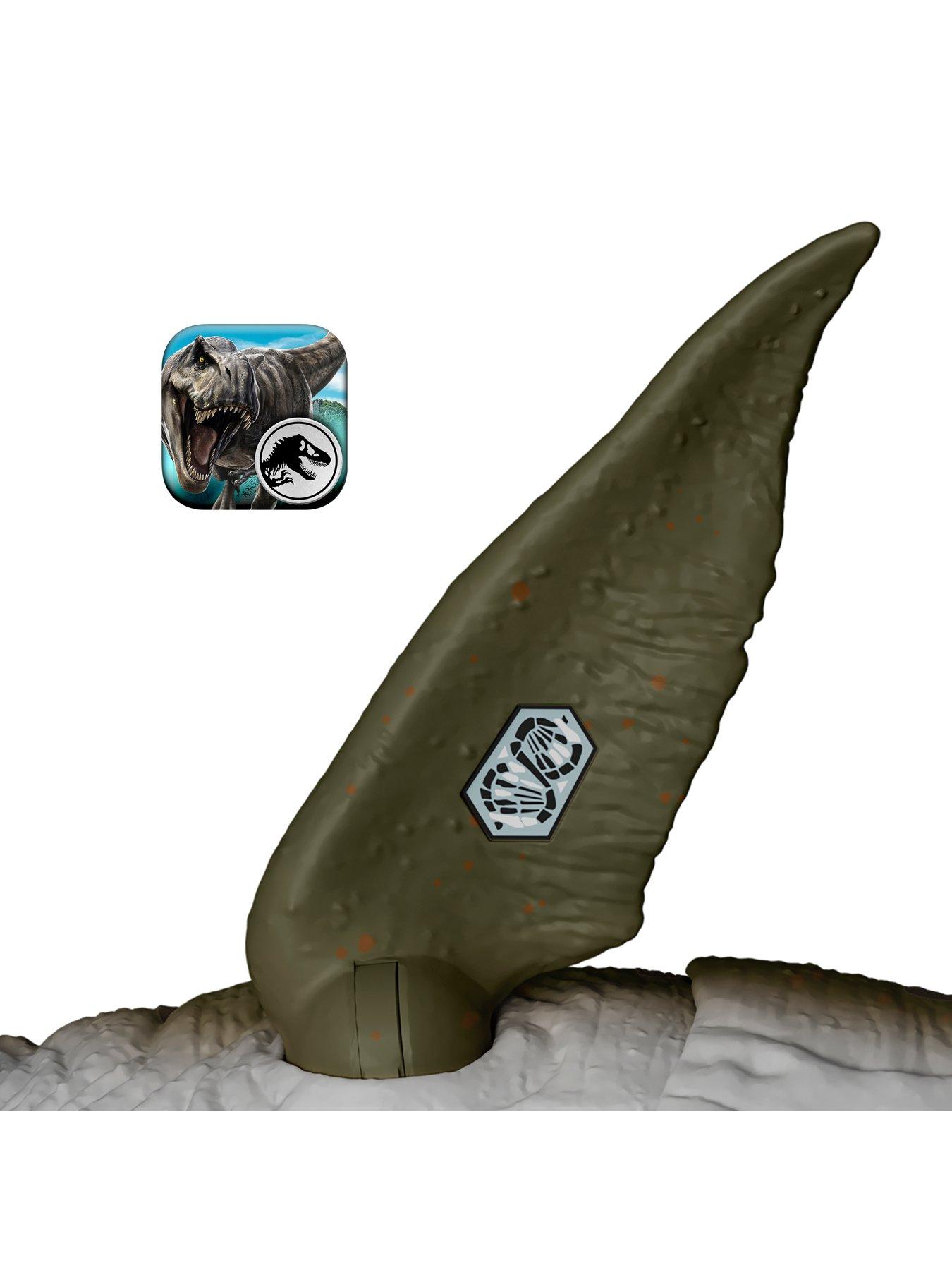 Image 5 of 8 of JURASSIC WORLD Rebirth Bite 'N Blast Mosasaurus Action Figure and Mini Dilophosaurus
