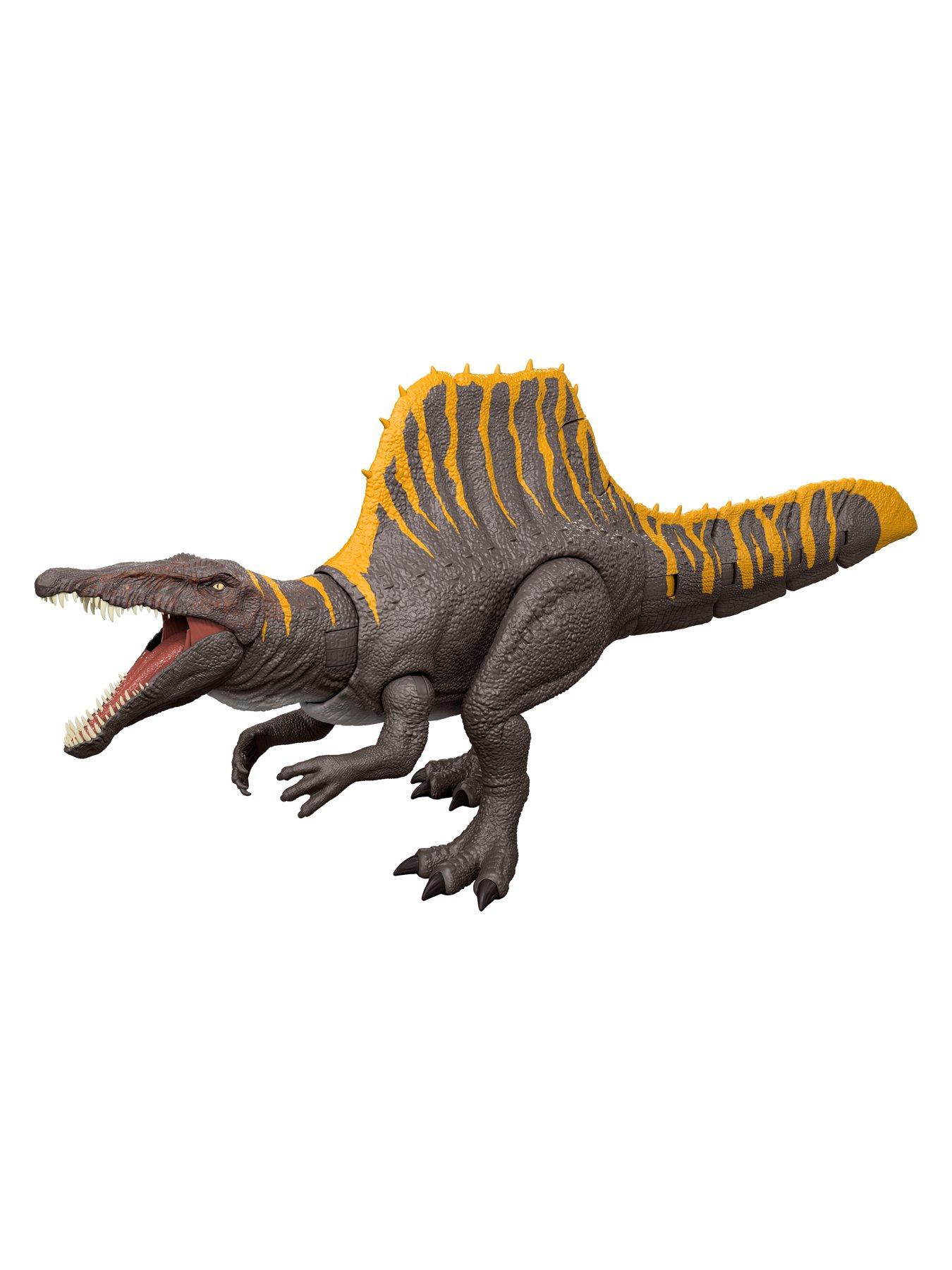 Image 7 of 8 of JURASSIC WORLD Rebirth Tail Thrasher Spinosaurus Action Figure, Dinosaur Toy