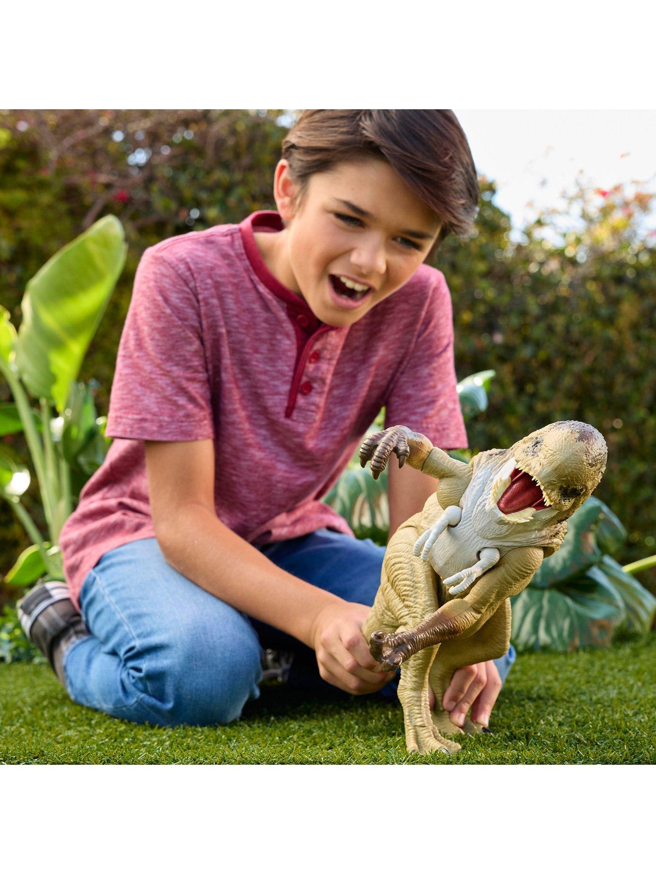 Image 2 of 7 of JURASSIC WORLD Rebirth Distortus Rex Rumble N Rampage Dinosaur 22cm High&nbsp;Action Figure