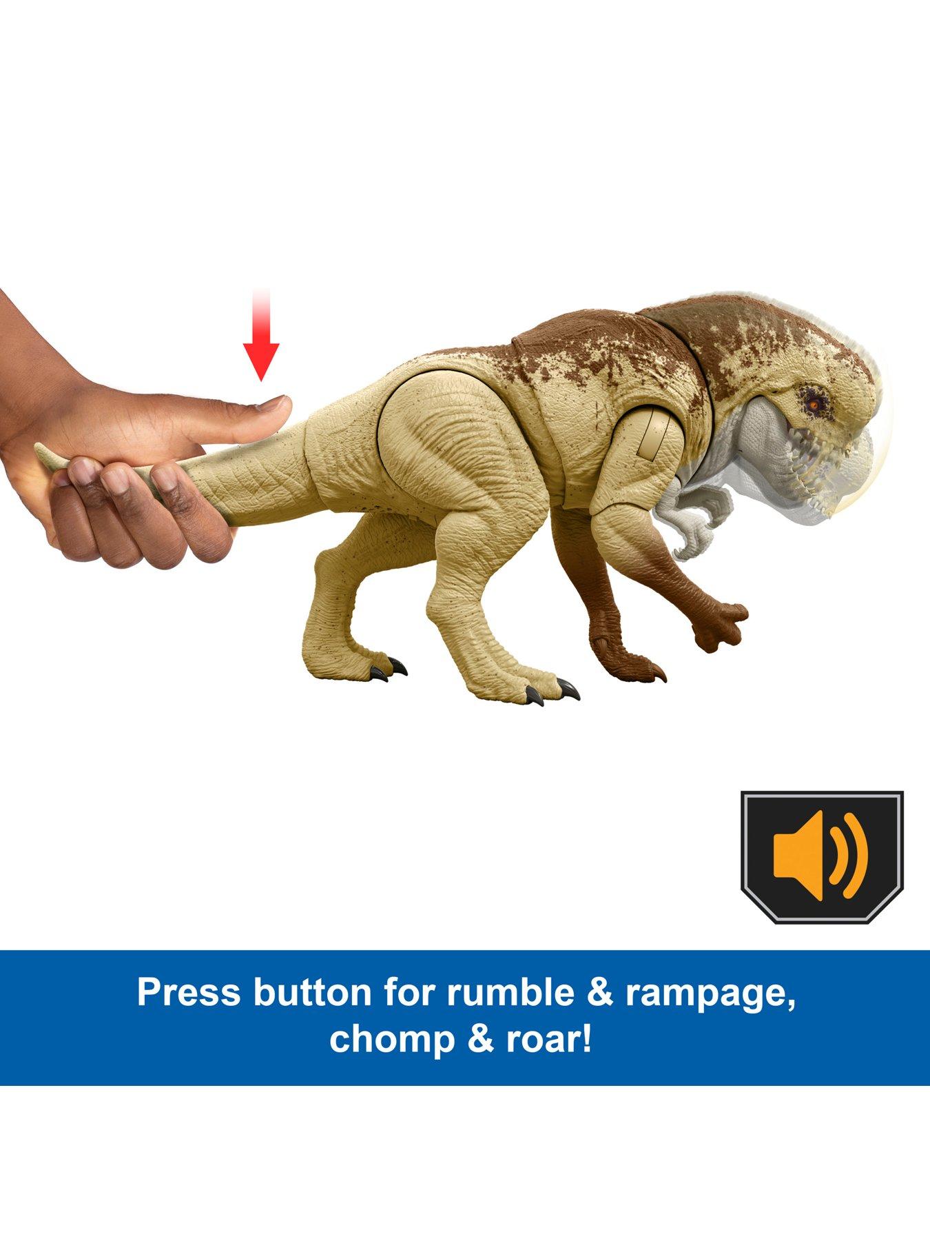 Image 4 of 7 of JURASSIC WORLD Rebirth Distortus Rex Rumble N Rampage Dinosaur 22cm High&nbsp;Action Figure