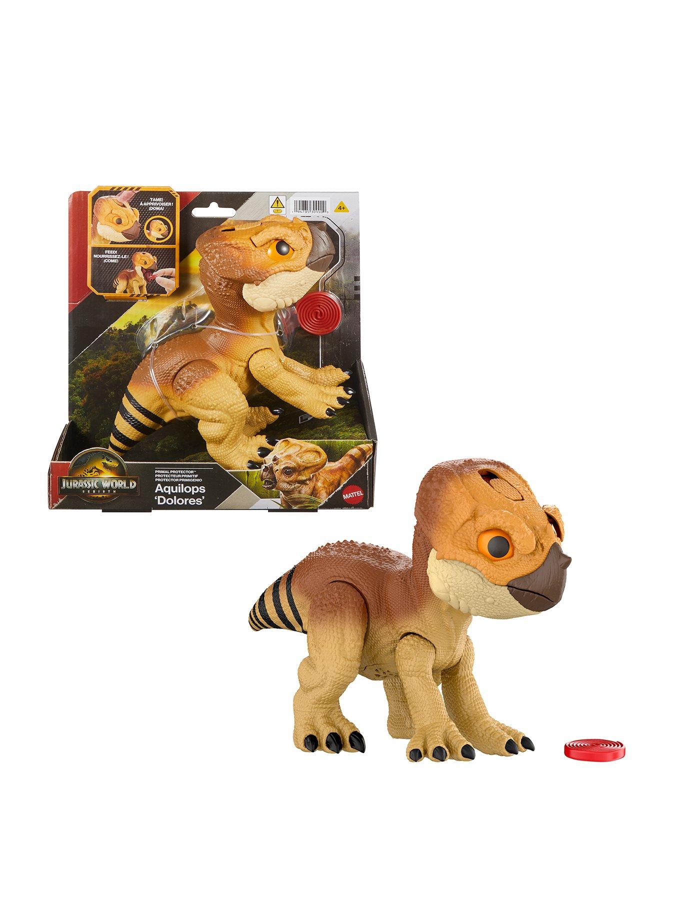 undefined Rebirth Primal Protector Aquilops Dolores Interactive Dinosaur Toy