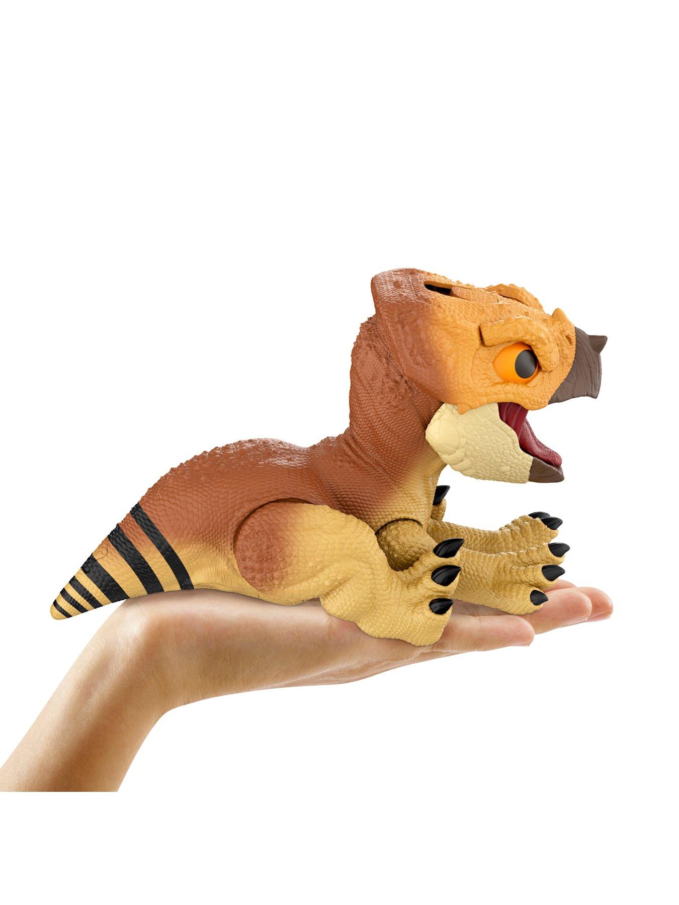 Image 6 of 7 of JURASSIC WORLD Rebirth Primal Protector Aquilops Dolores Interactive Dinosaur Toy