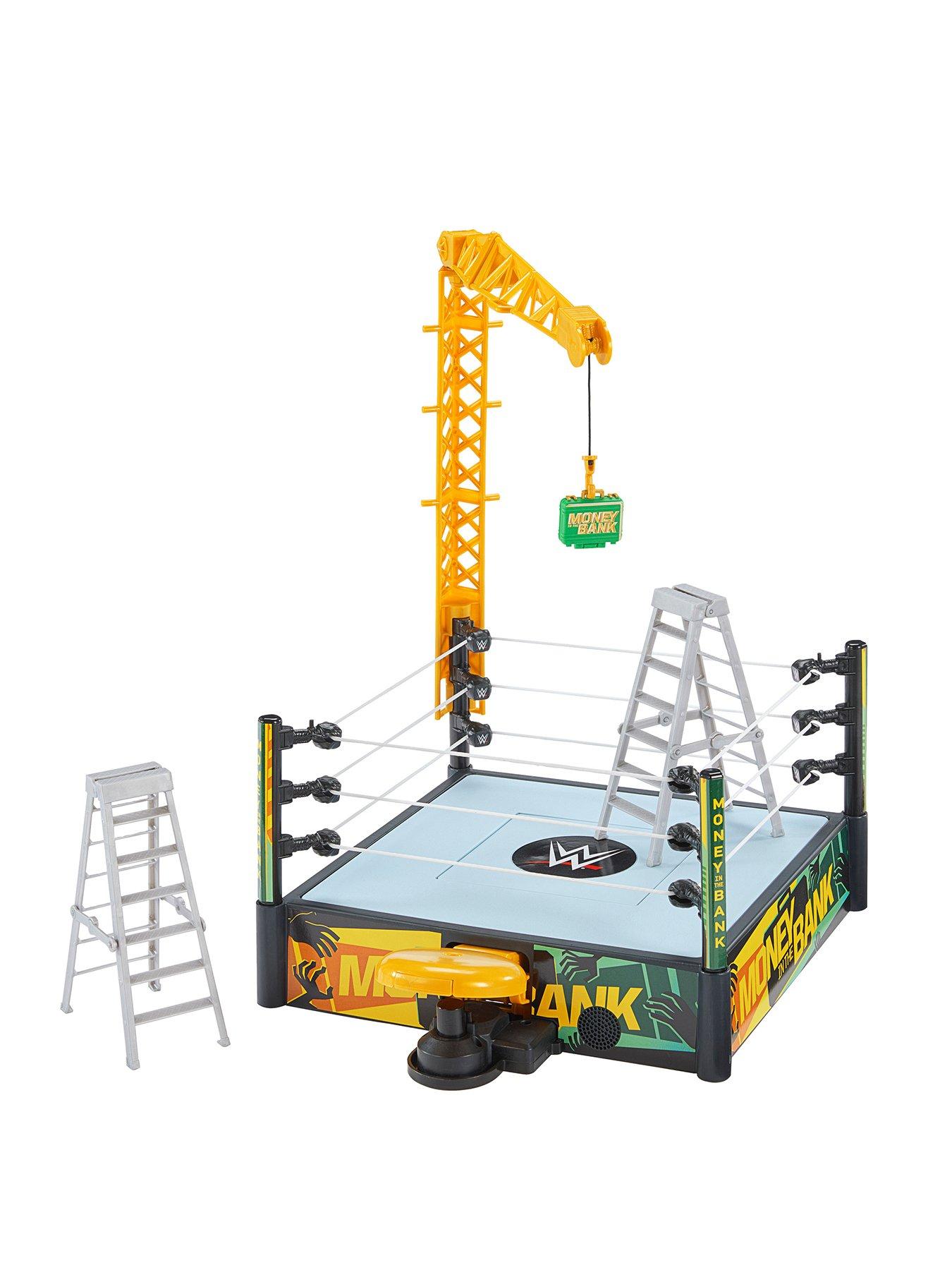Image 1 of 8 of WWE WWE 40+ Sounds Money In The Bank Ring Playset