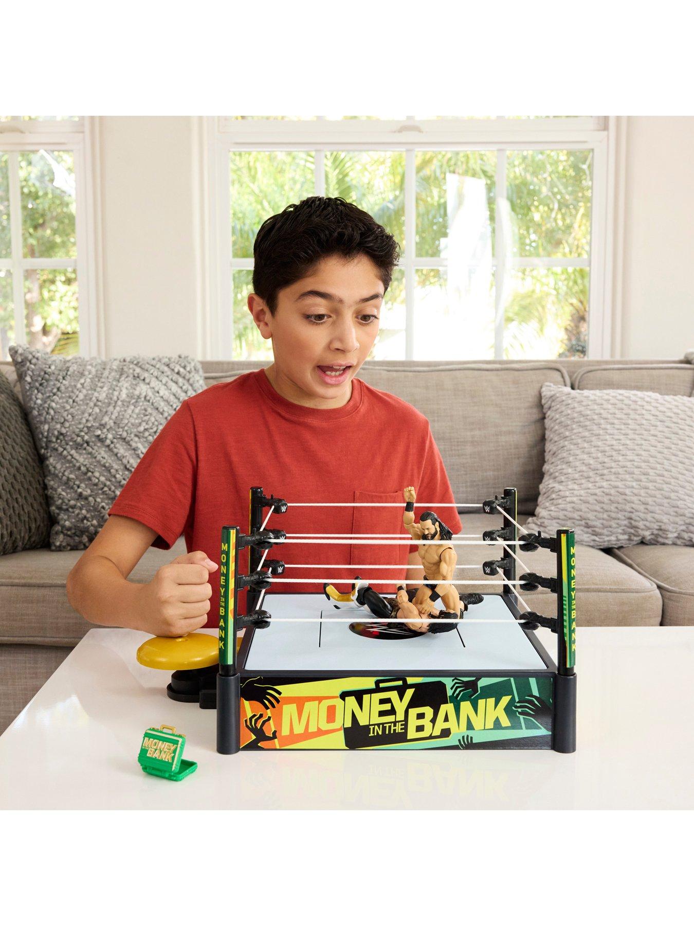 Image 2 of 8 of WWE WWE 40+ Sounds Money In The Bank Ring Playset
