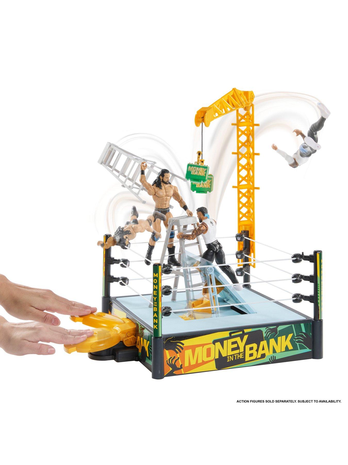 Image 5 of 8 of WWE WWE 40+ Sounds Money In The Bank Ring Playset