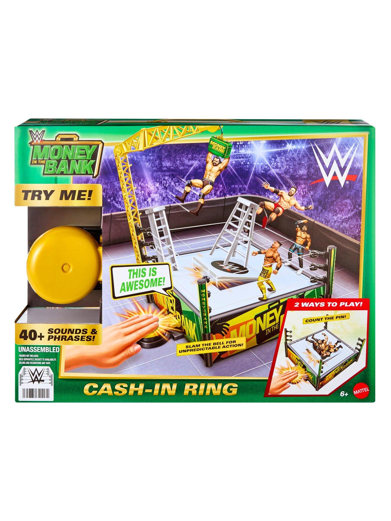 Image 7 of 8 of WWE WWE 40+ Sounds Money In The Bank Ring Playset