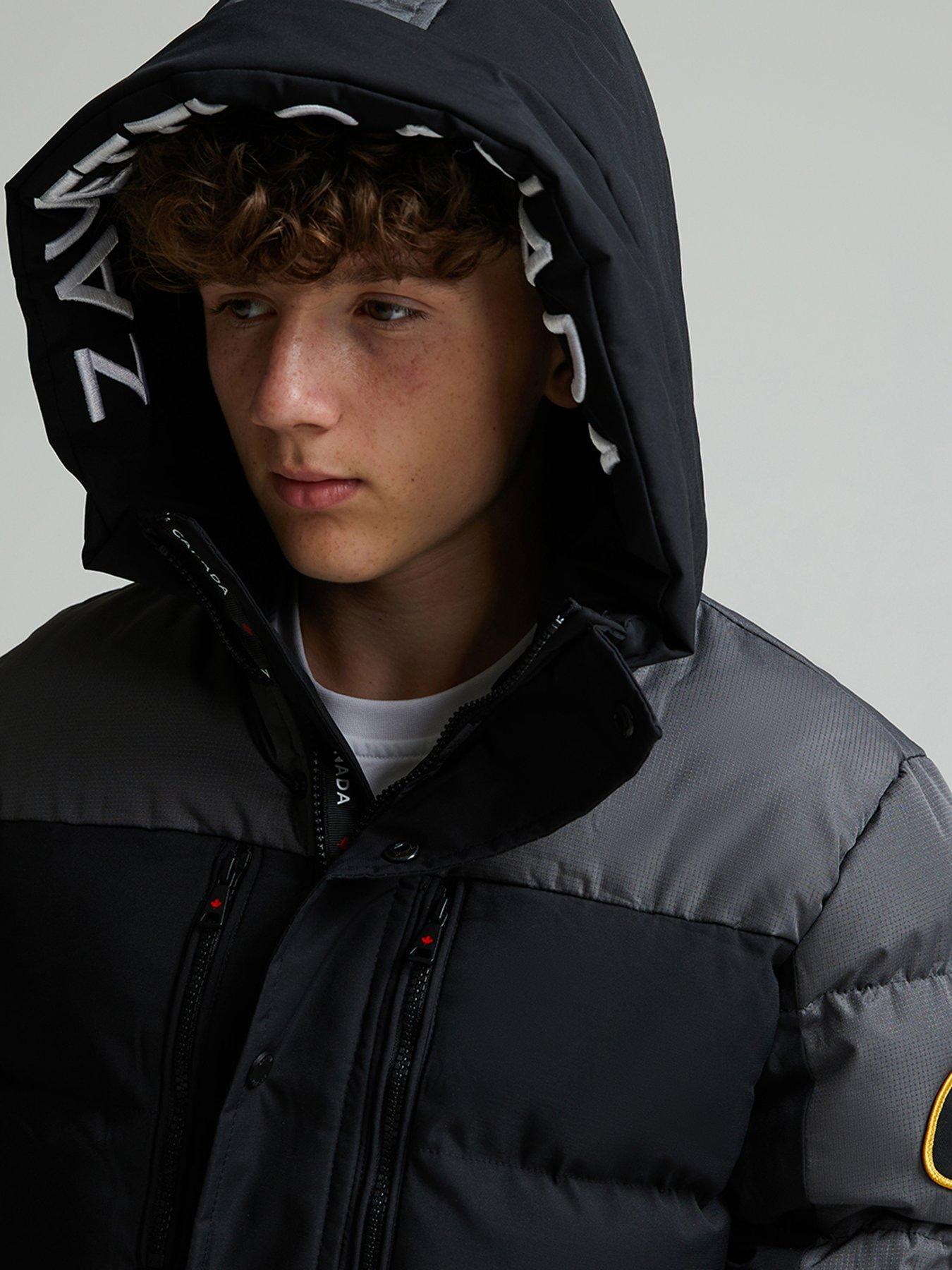 Zavetti Canada Junior Boys Raffino Colourblock Puffer Jacket