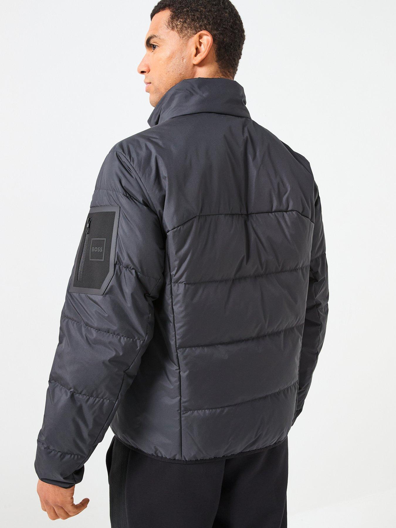 Image 2 of 6 of BOSS Urbanex Regular Fit Midweight Puffer Jacket - Navy