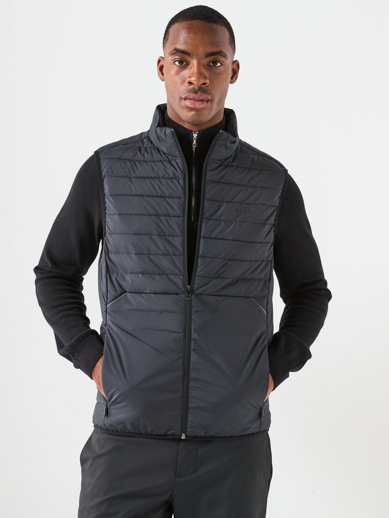 Boss Urbanex Regular Fit Light Quilted Gilet - Navy