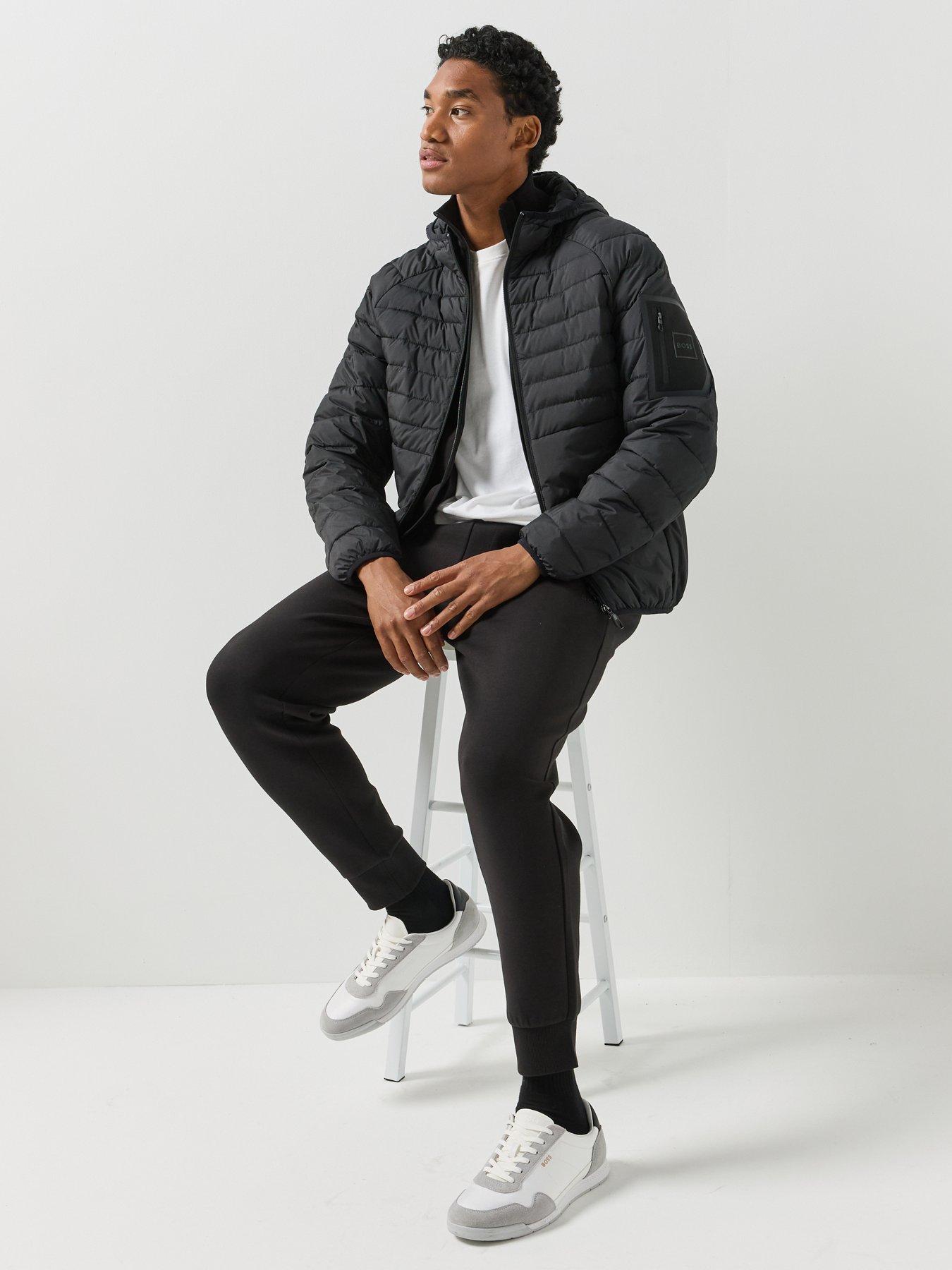 Image 6 of 6 of BOSS Urbanex Regular Fit Light Quilted Hooded Jacket