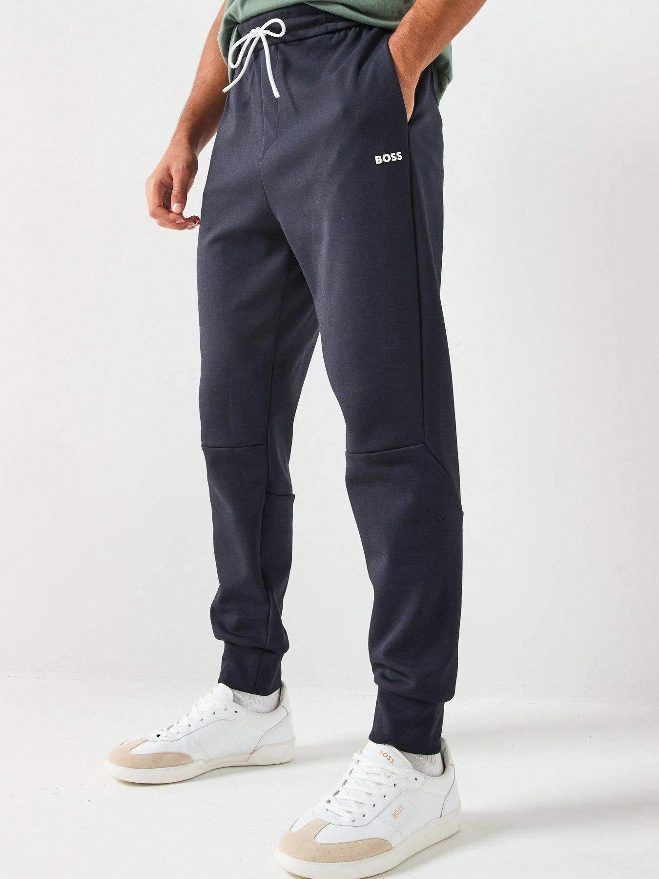 BOSS Pants Zone Regular Fit Cuff Joggers - Navy