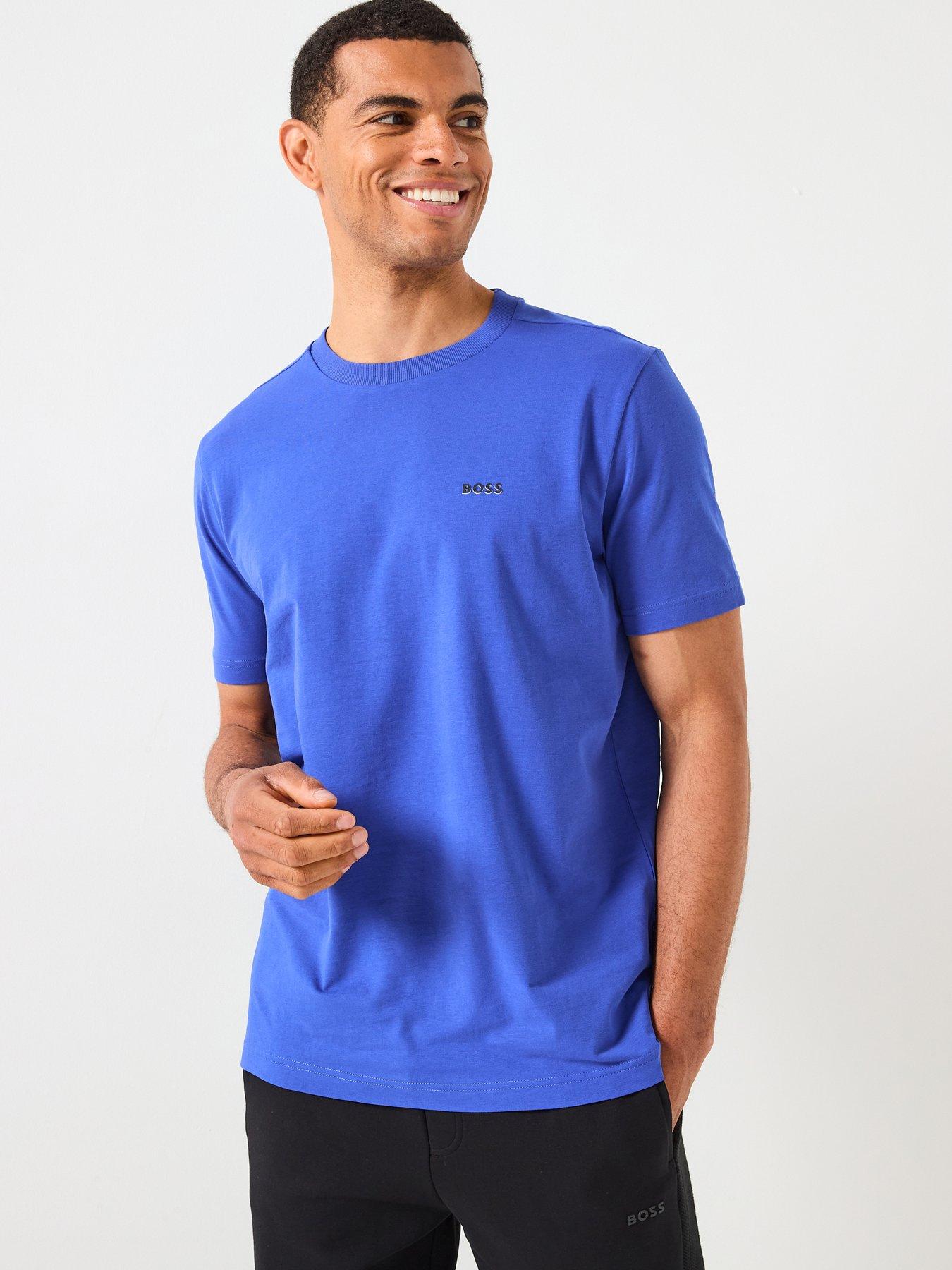 BOSS Tee Regular Fit T-Shirt - Blue