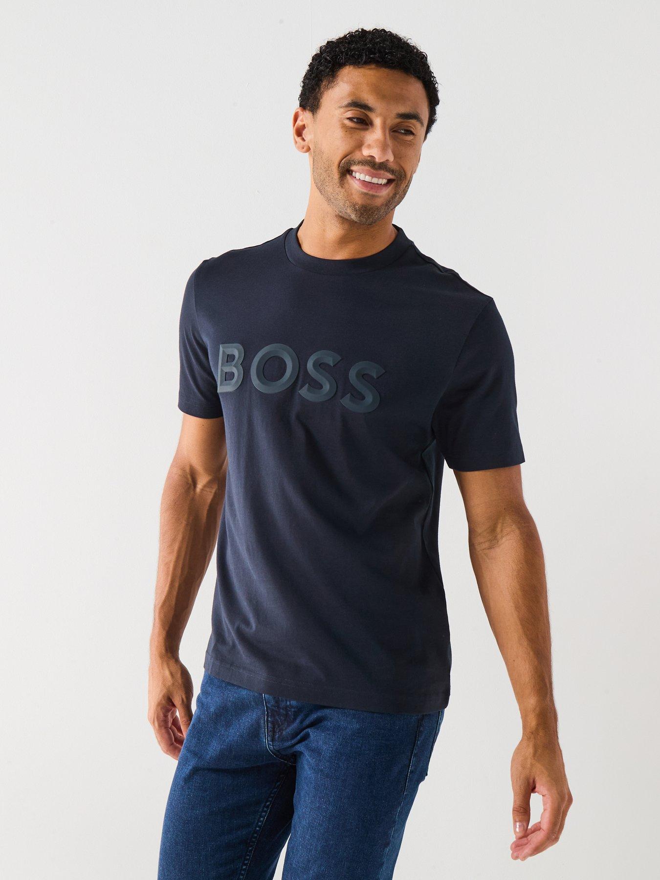 undefined Boss Tee Iconic Zone 3d Logo Regular Fit T-shirt