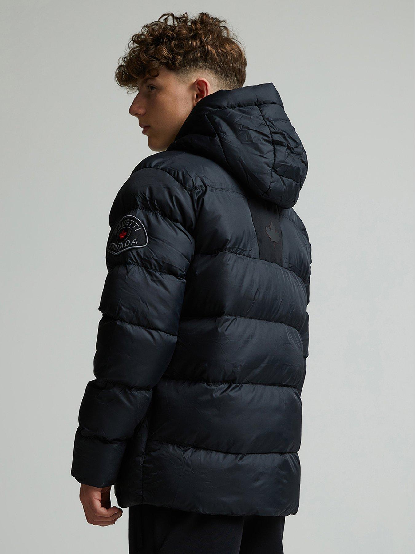Image 2 of 5 of Zavetti Canada Junior Boys Gattalini Puffer Jacket - Black