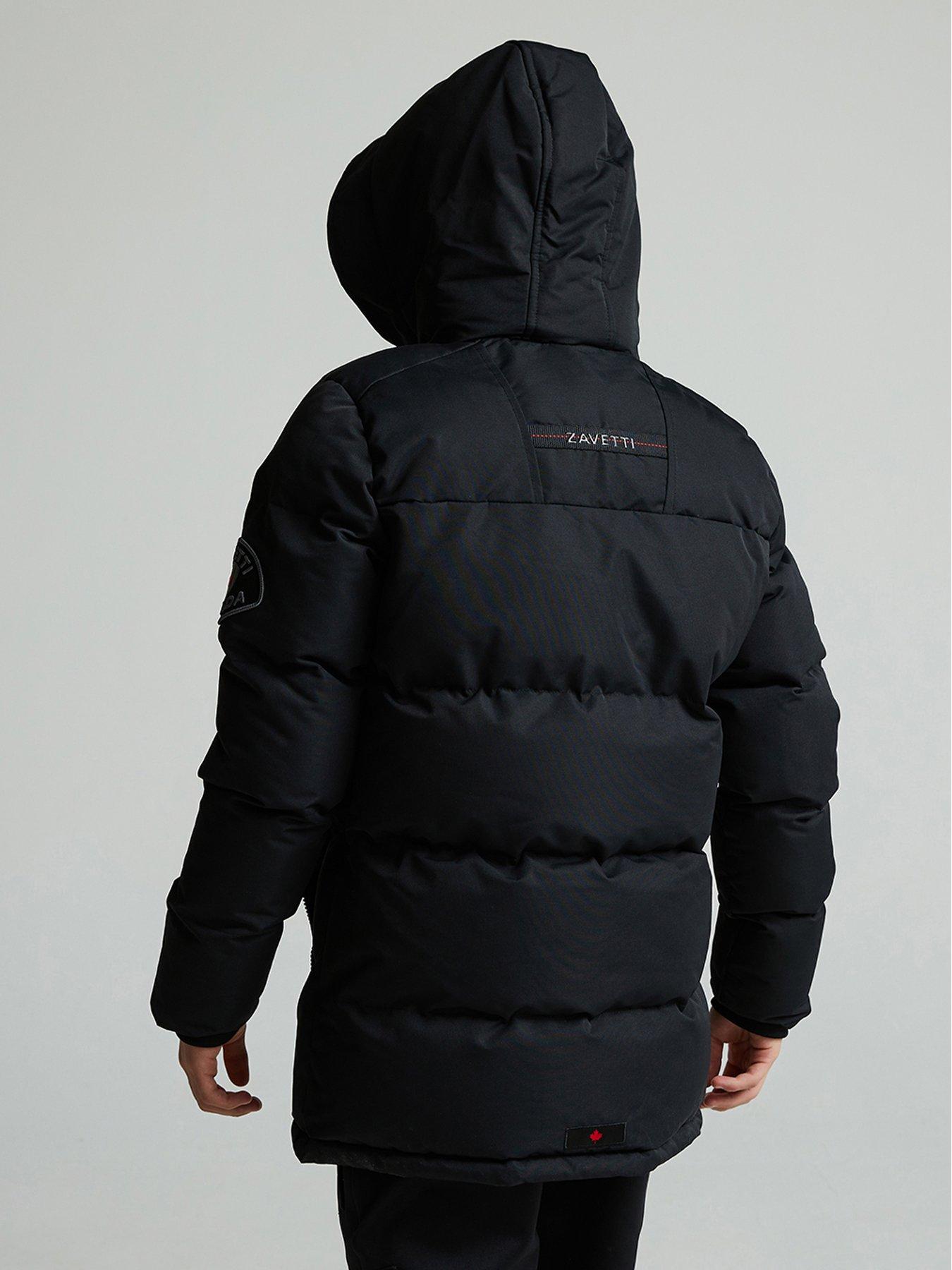 Image 2 of 5 of Zavetti Canada Junior Boys Ontariona Puffer Jacket - Black