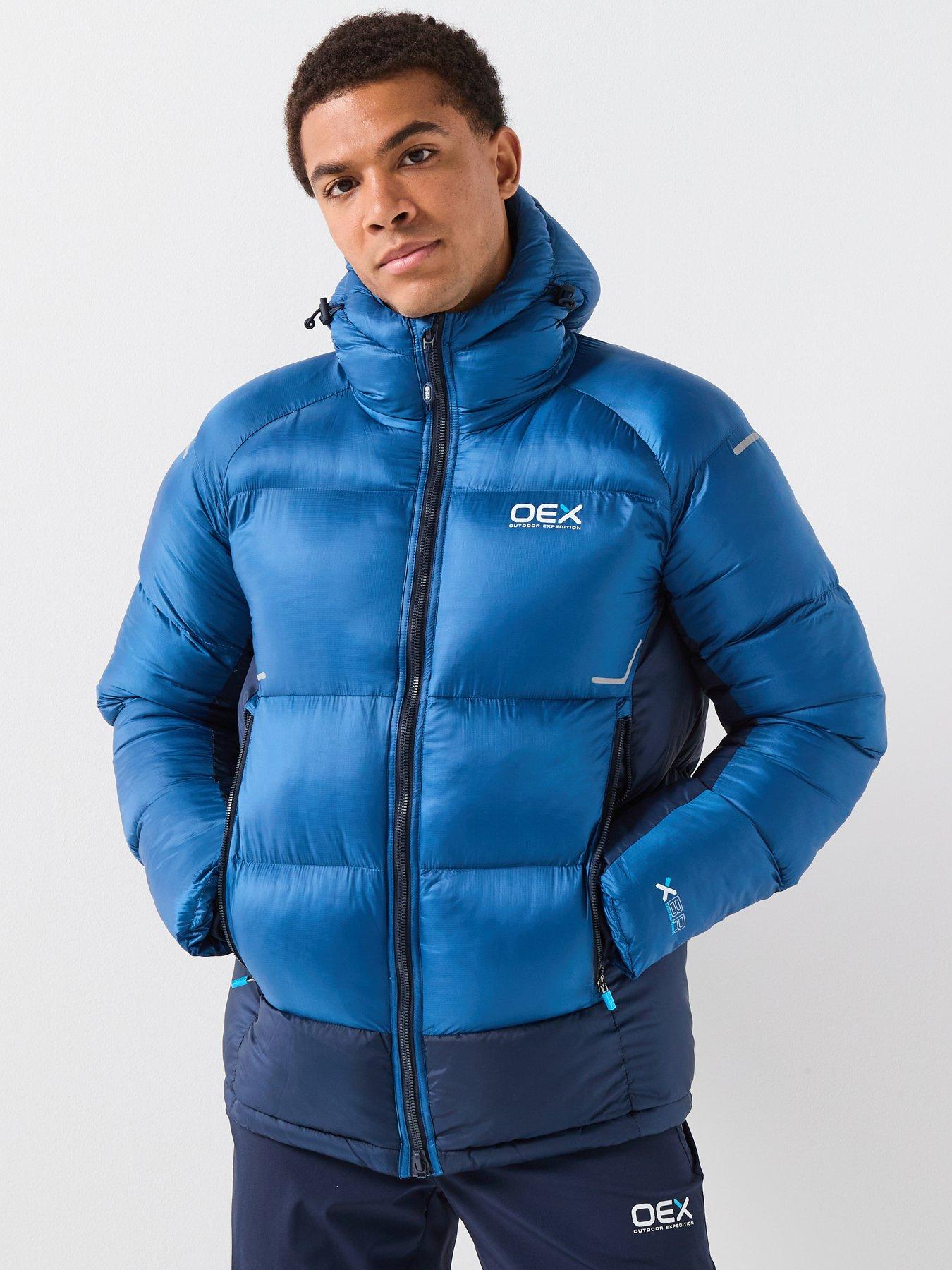 OEX Mens Nevis Padded Jacket - Blue