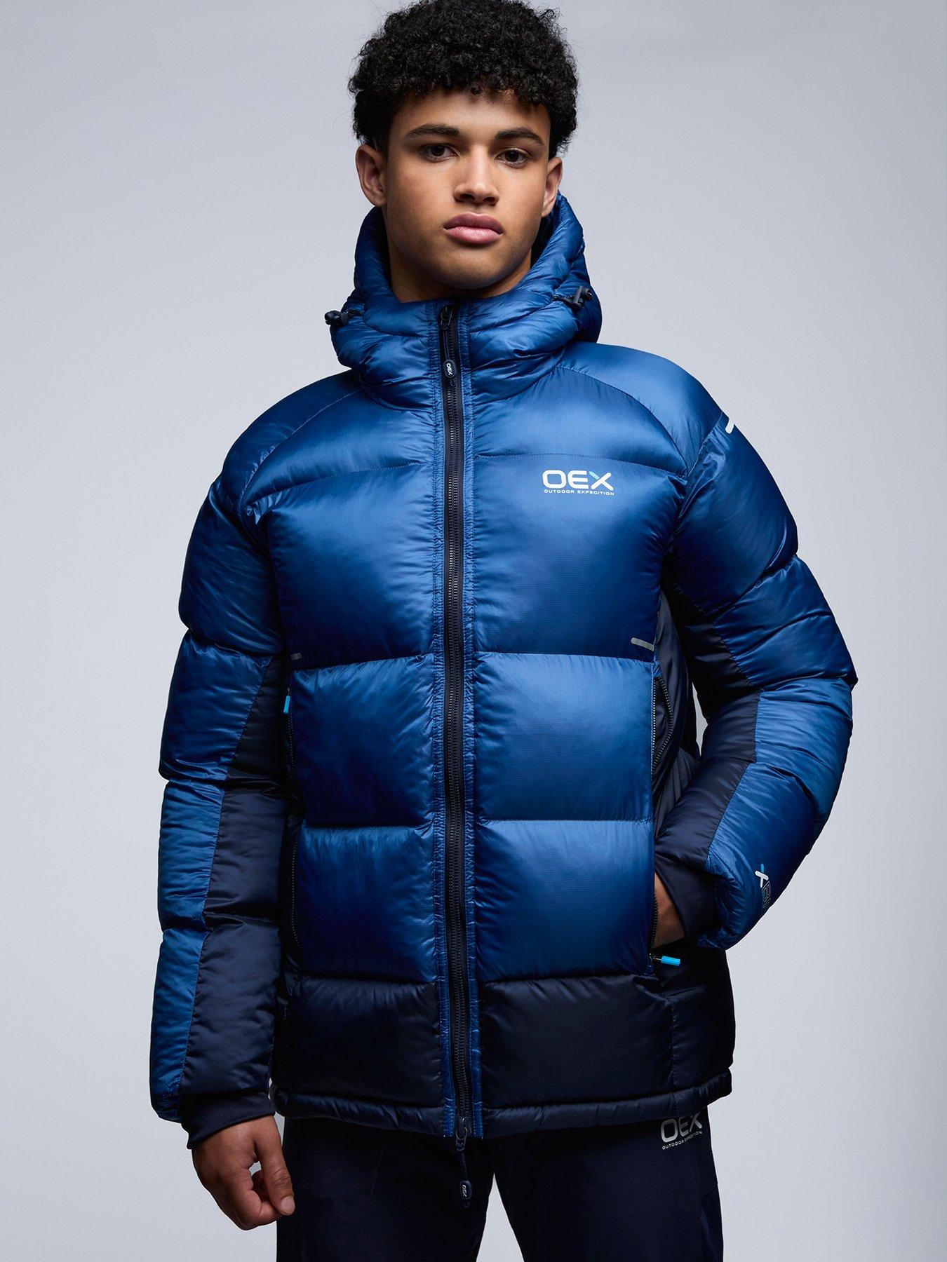 OEX Mens Nevis Padded Jacket - Blue