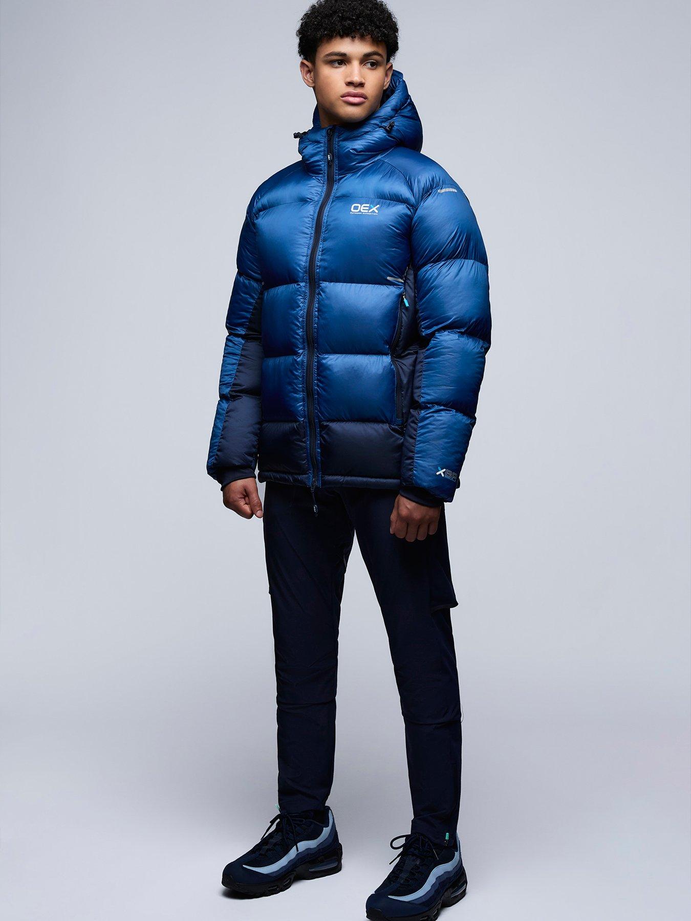 Image 3 of 6 of OEX Mens Nevis Padded Jacket - Blue