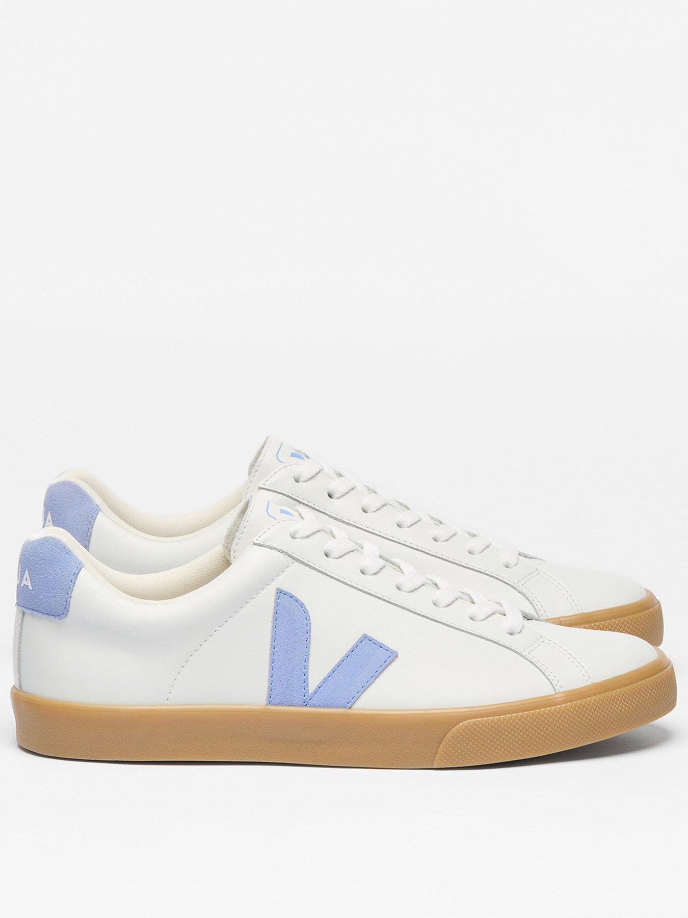 undefined Womens Esplar Logo Leather Trainer-blue