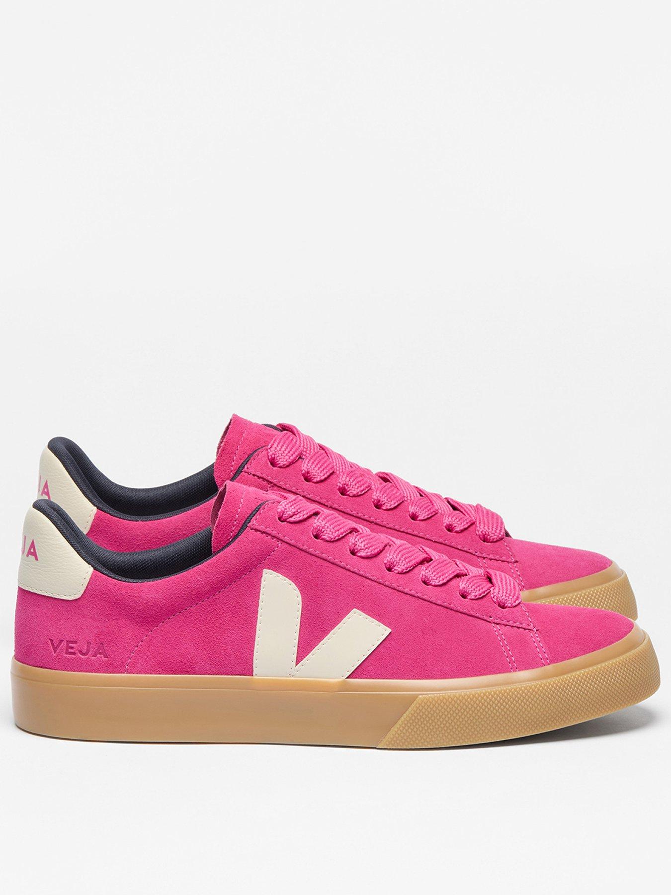 undefined Womens Campo Bold Suede Trainer-pink